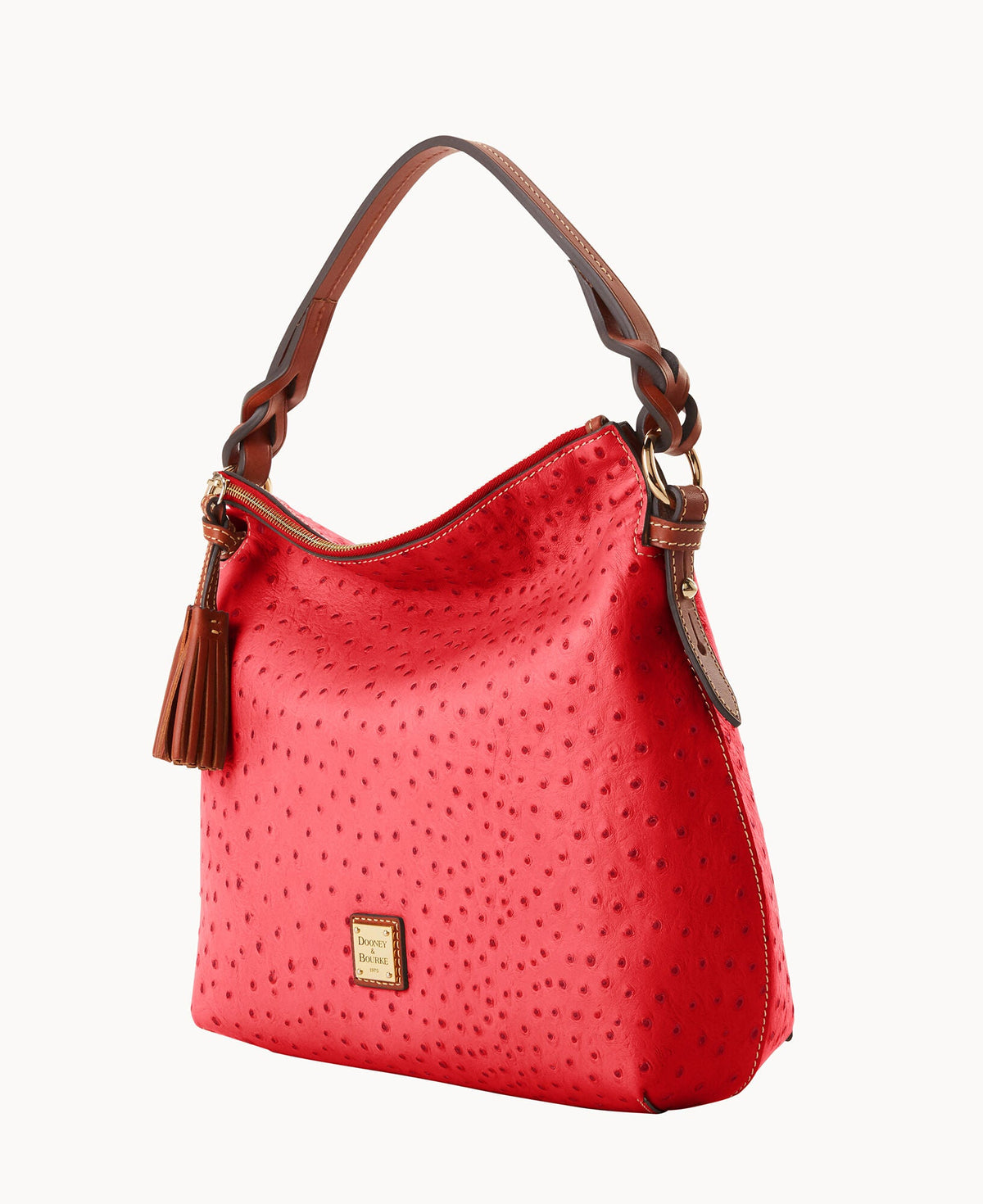 Ostrich Twist Strap Hobo - Image 58