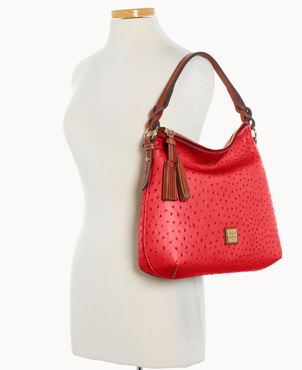 Ostrich Twist Strap Hobo - Image 60
