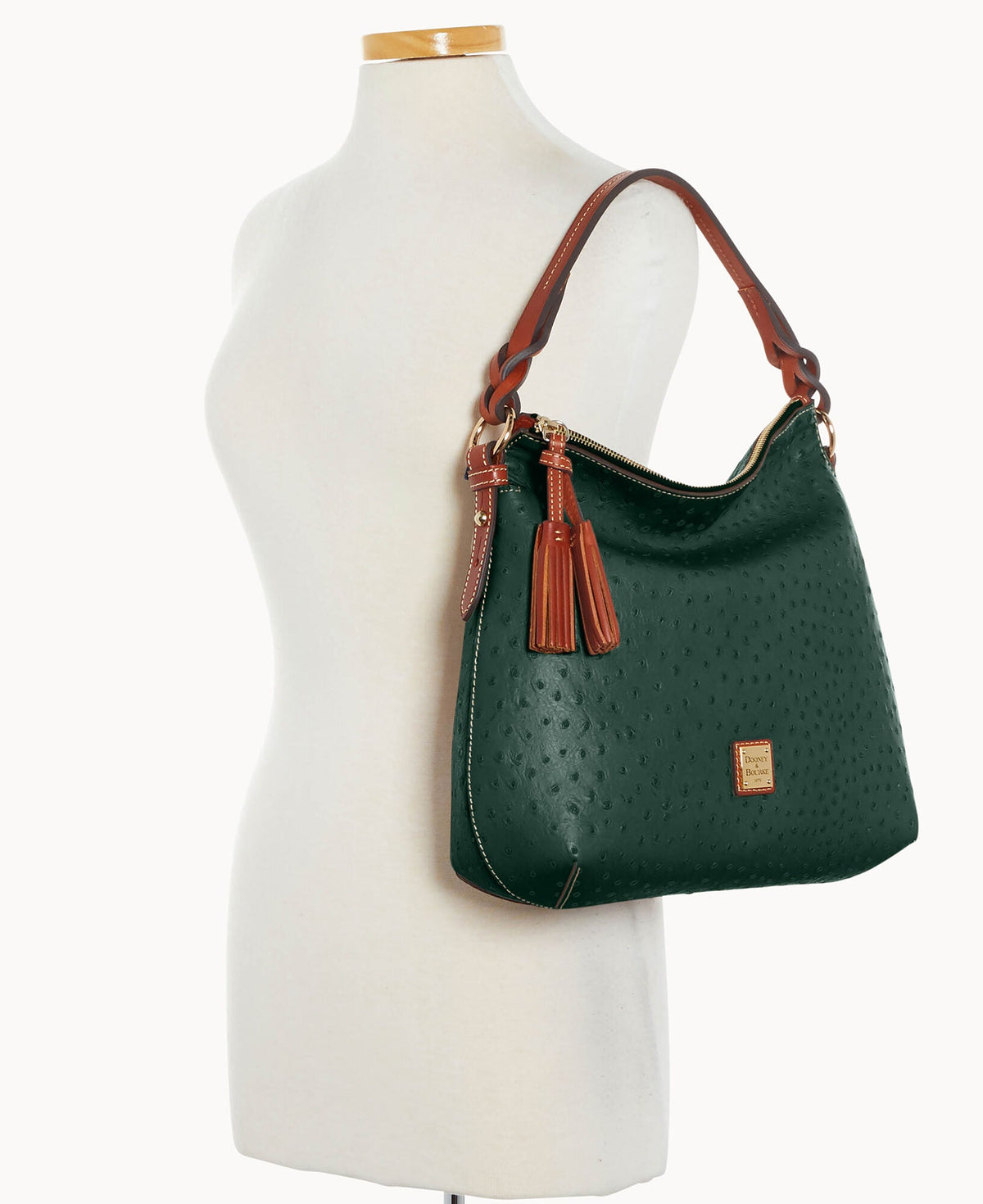 Ostrich Twist Strap Hobo - Image 68