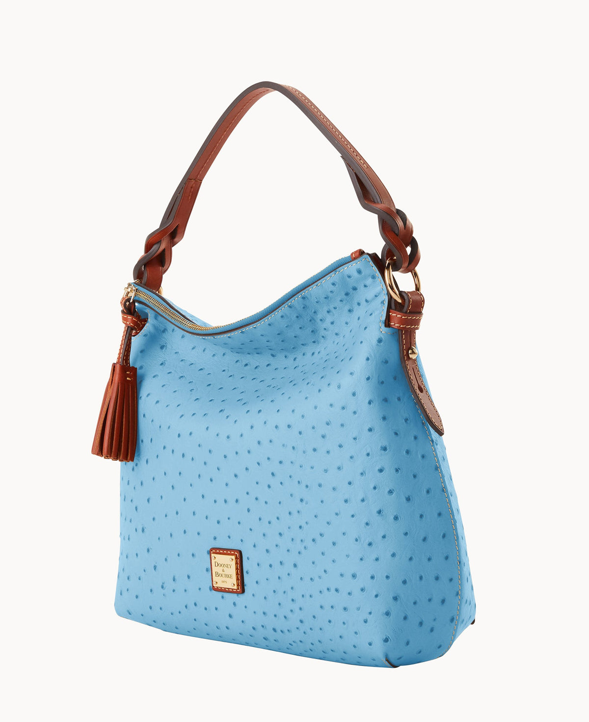 Ostrich Twist Strap Hobo - Image 74