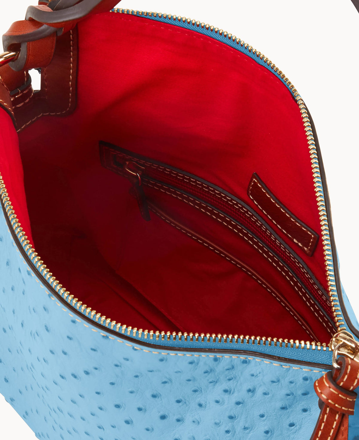 Ostrich Twist Strap Hobo - Image 75