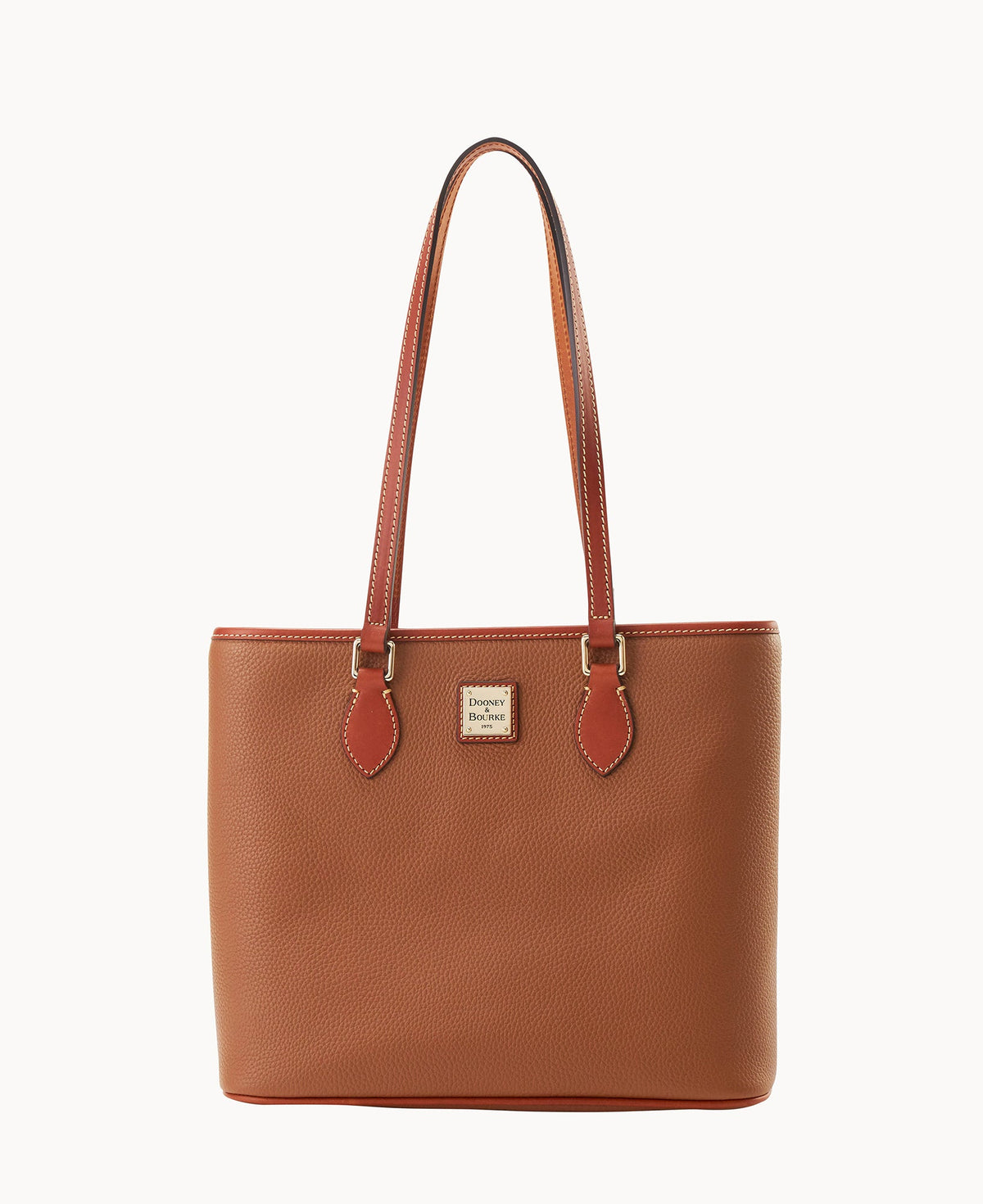 Pebble Grain Richmond Shopper - Caramel