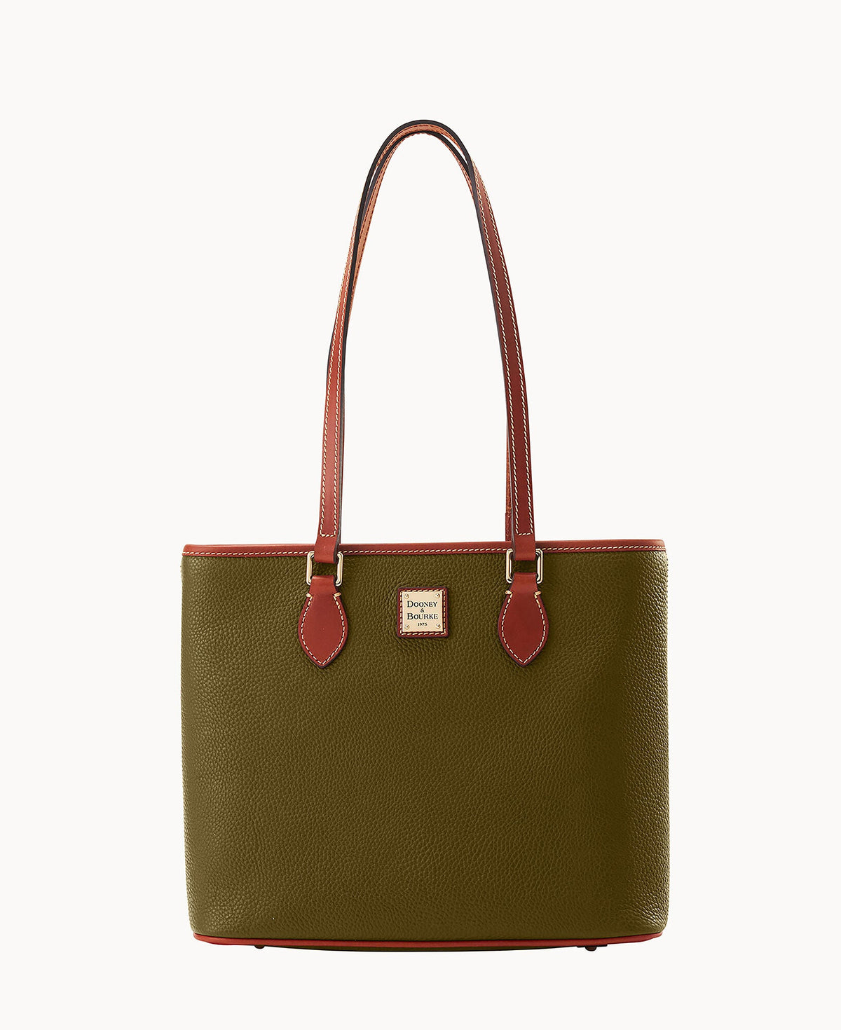 Pebble Grain Richmond Shopper - Olive