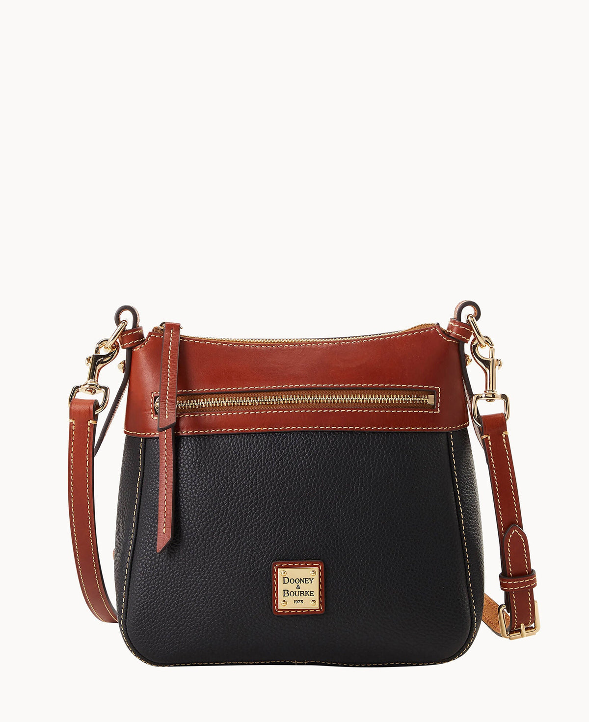 Pebble Grain Crossbody 25 - Black