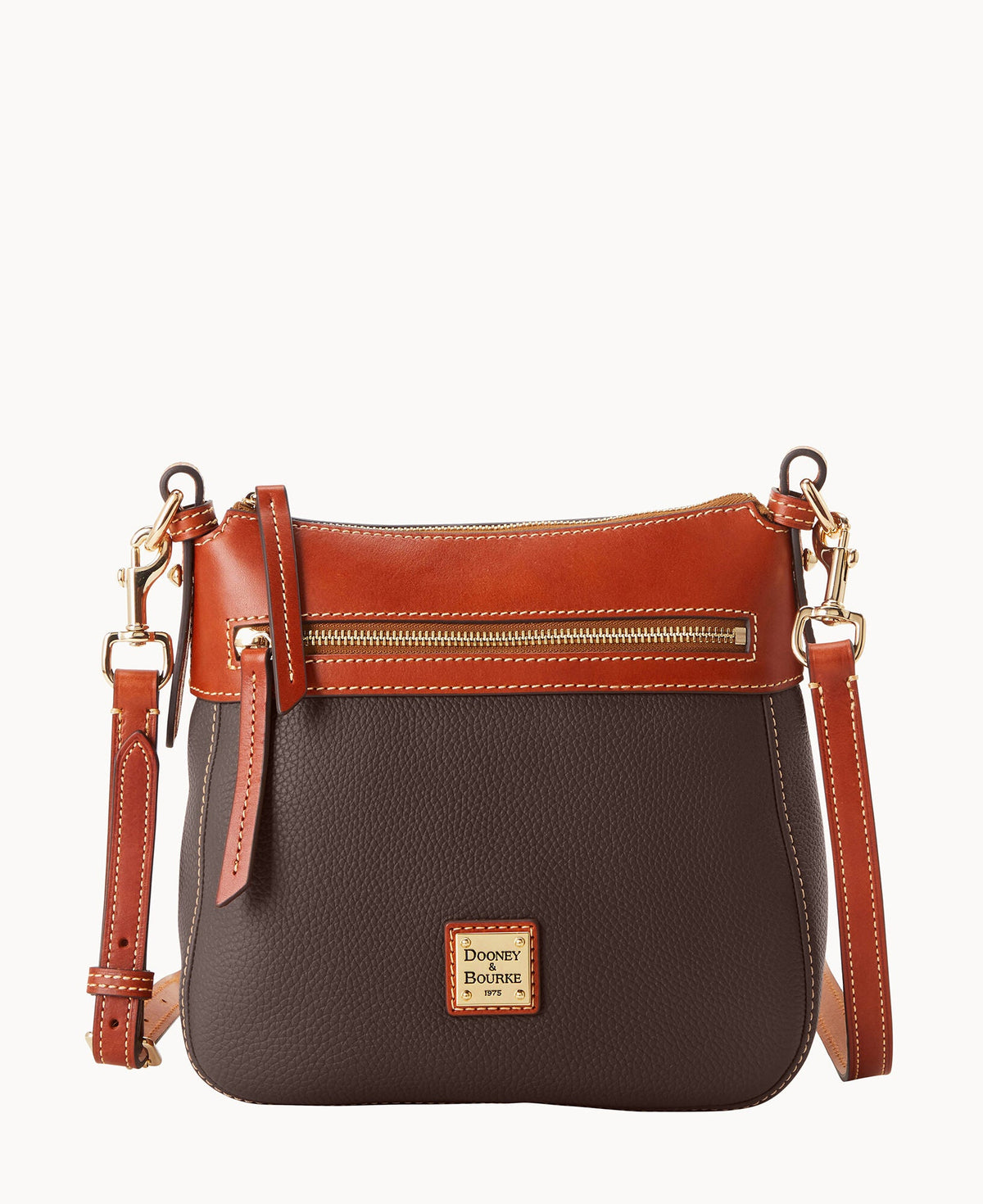 Pebble Grain Crossbody 25 - Brown Tmoro
