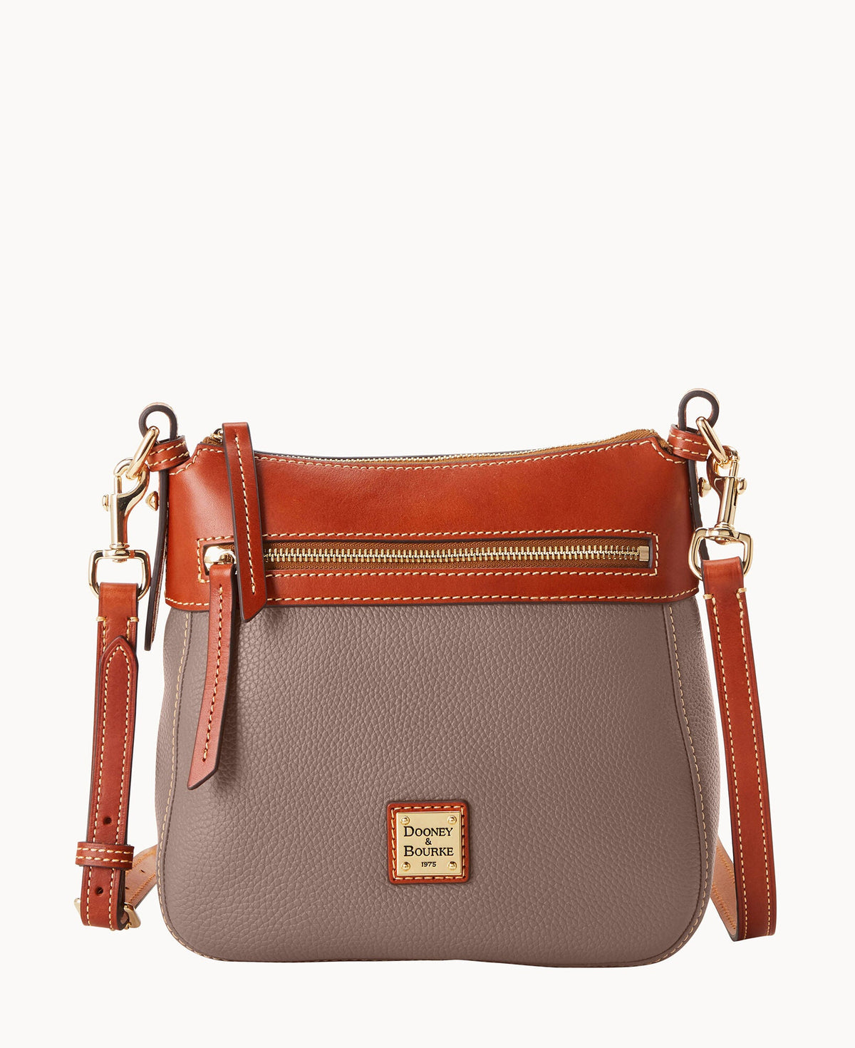 Pebble Grain Crossbody 25 - Elephant