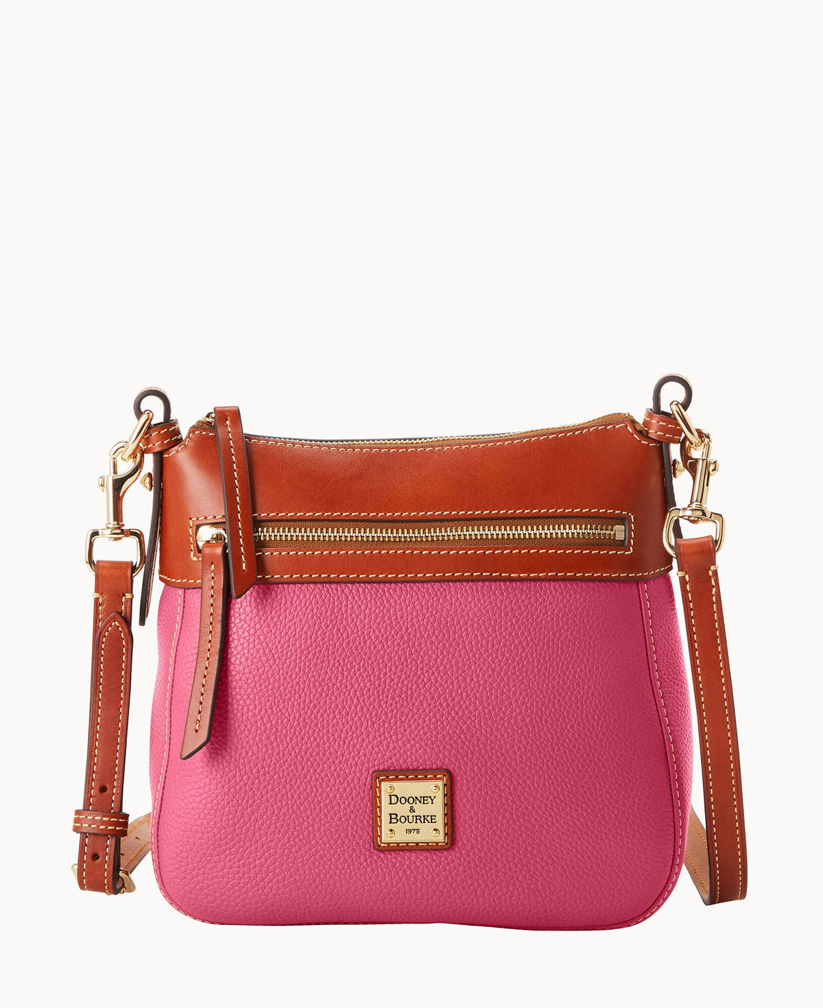 Pebble Grain Crossbody 25 - Hot Pink