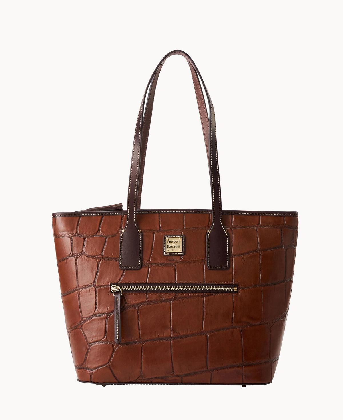 Denison Small Tote - Cognac