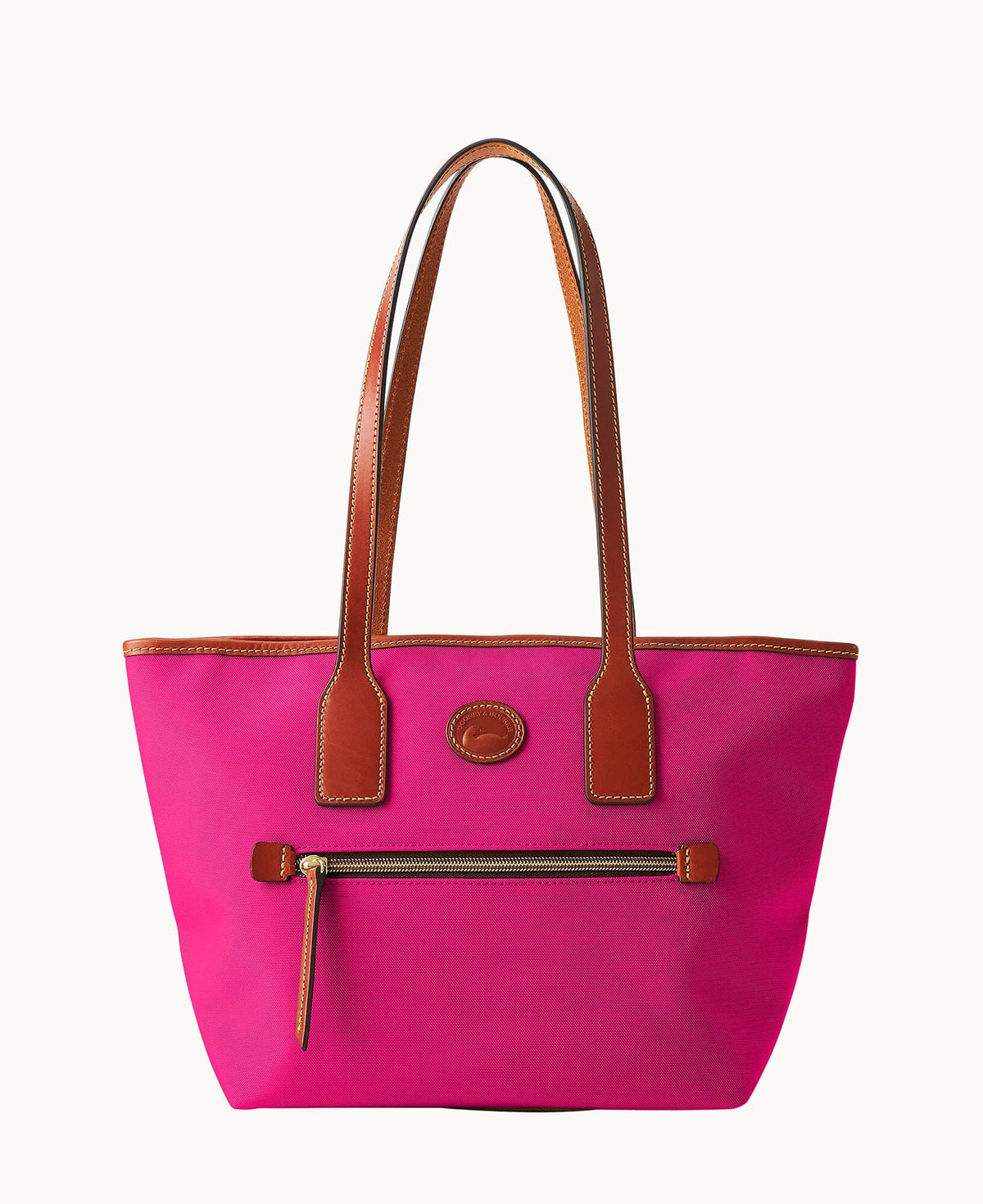 Nylon Small Tote - Fuchsia