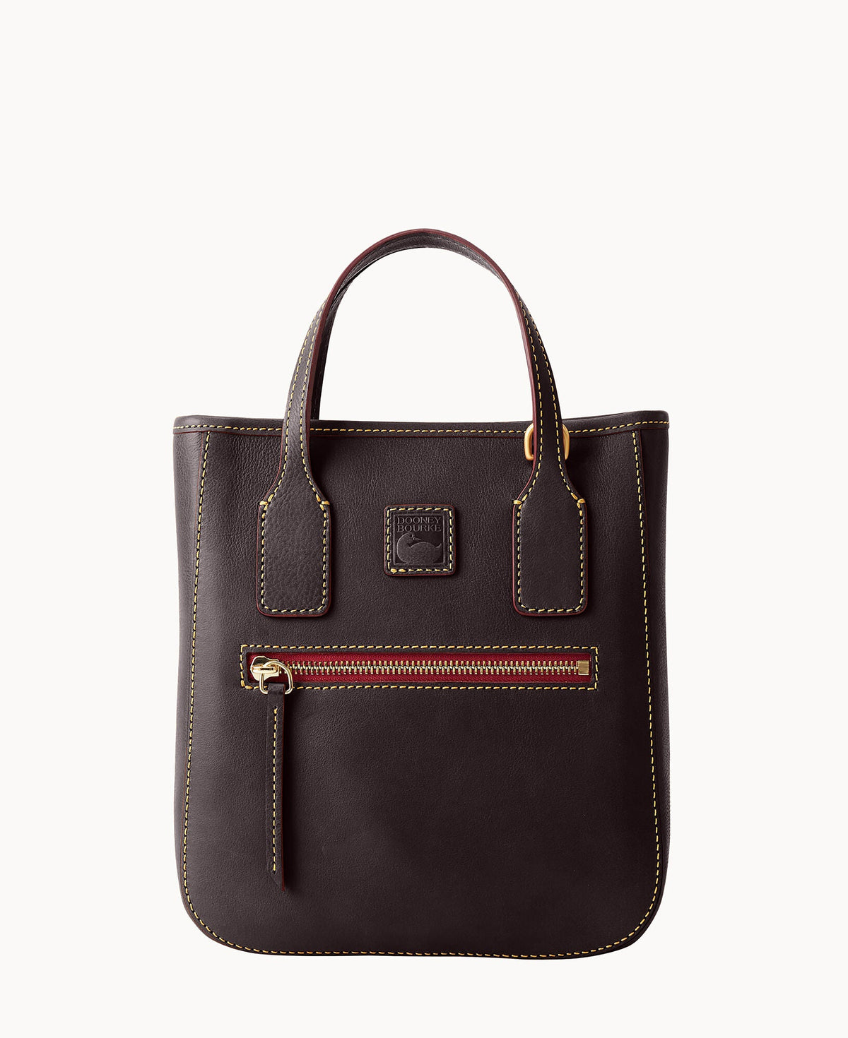 Florentine Small Handle Tote - Brown Tmoro