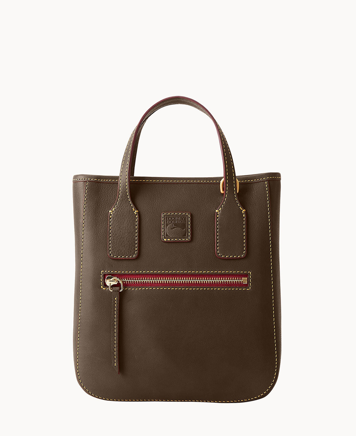 Florentine Small Handle Tote - Charcoal