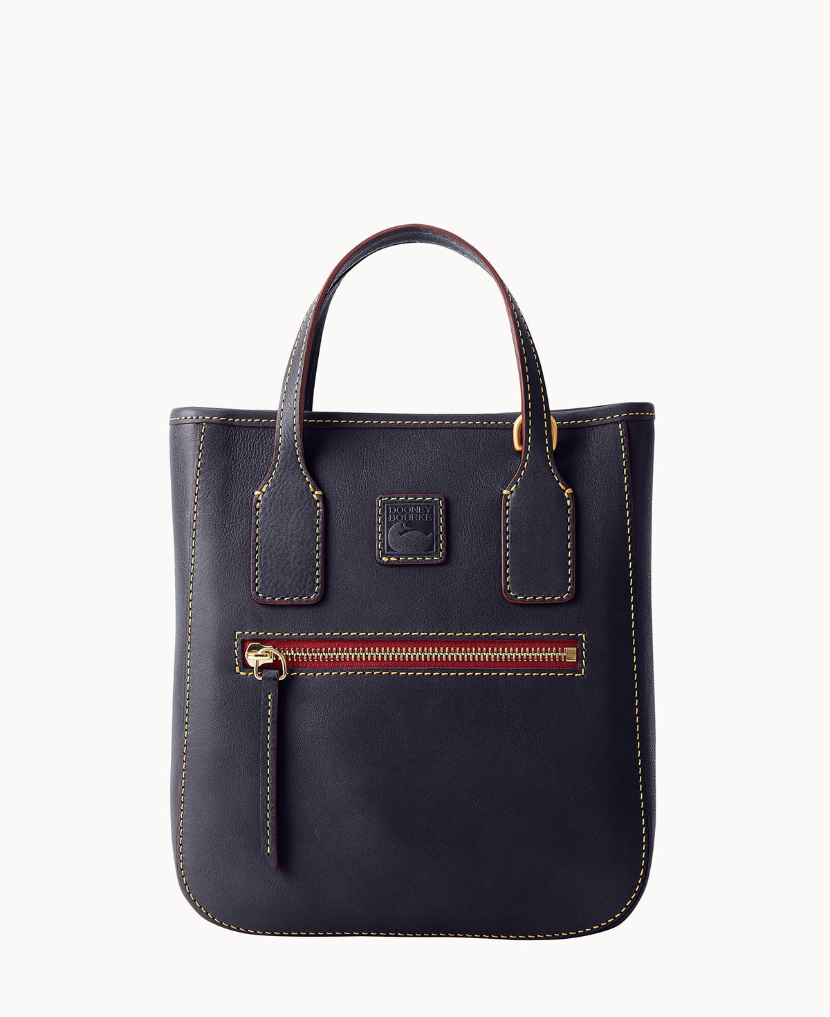 Florentine Small Handle Tote - Navy