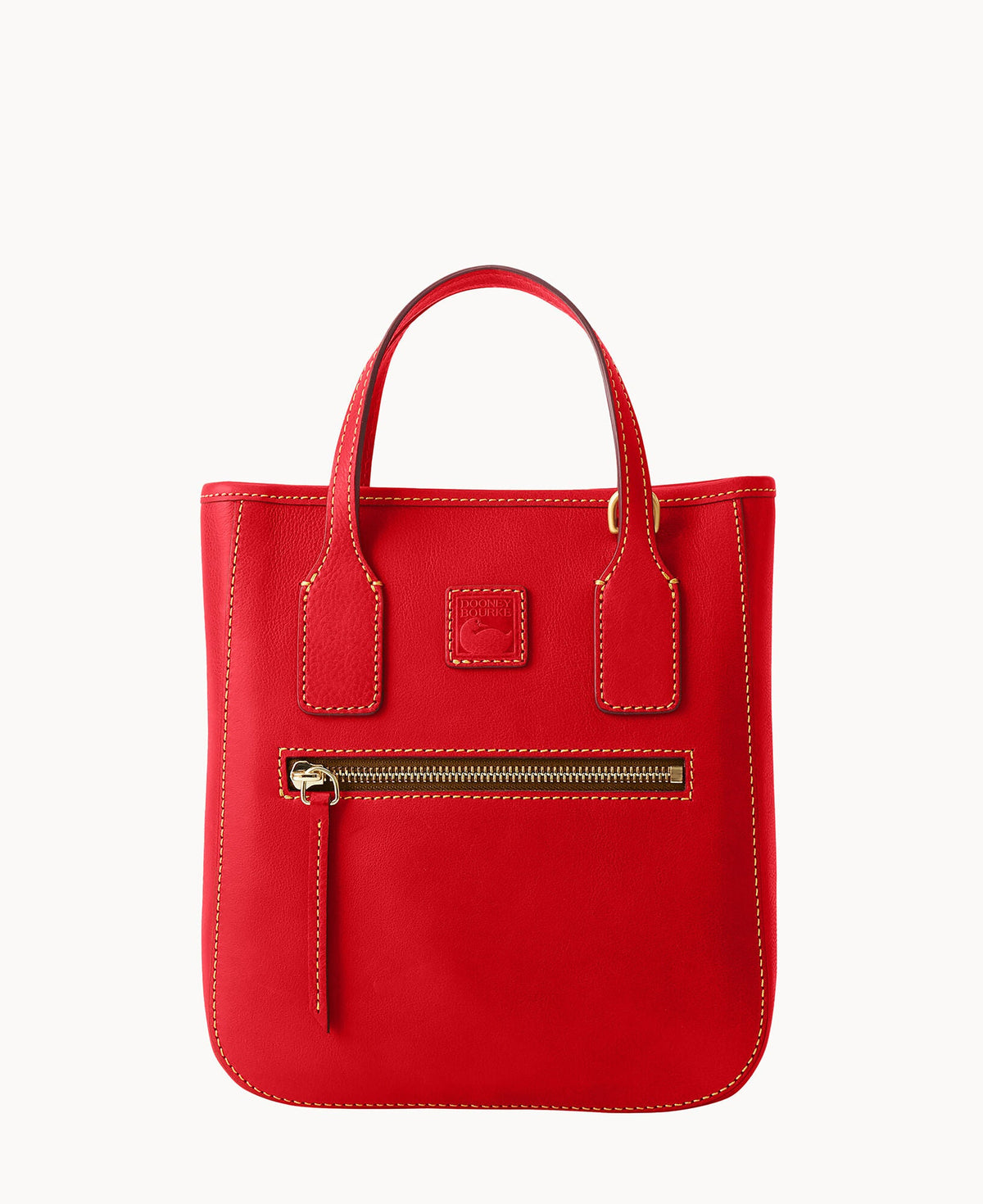 Florentine Small Handle Tote - Red