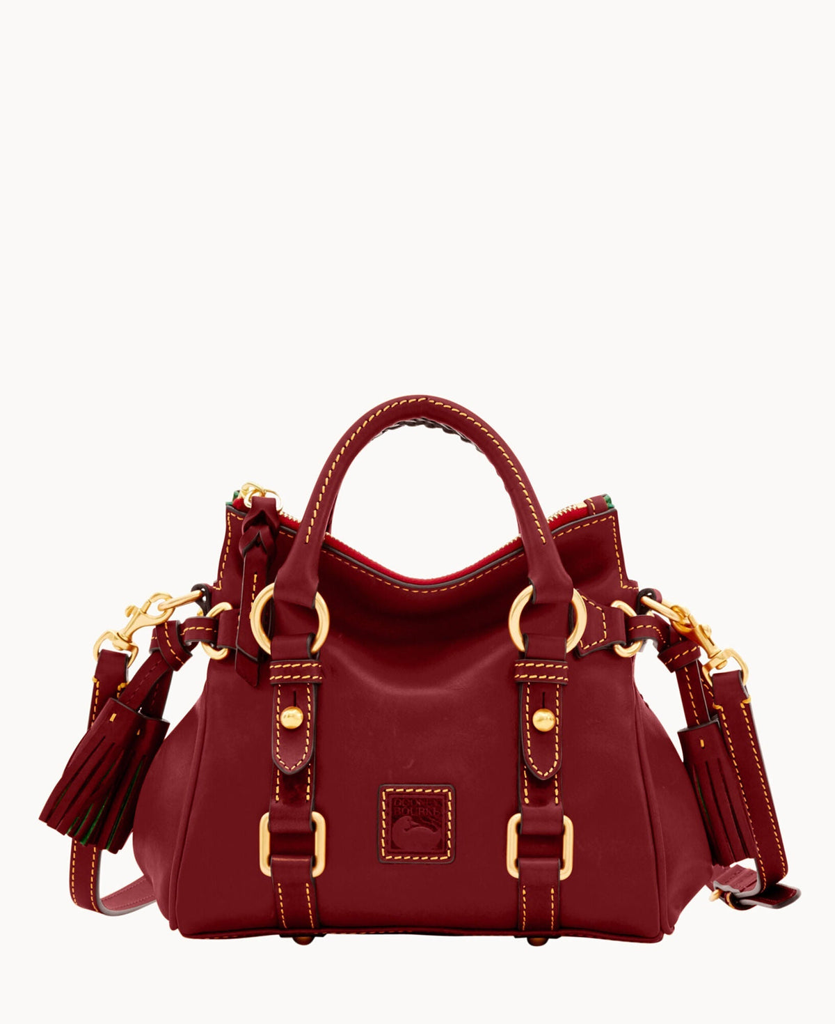 Florentine Nano Satchel - Bordeaux