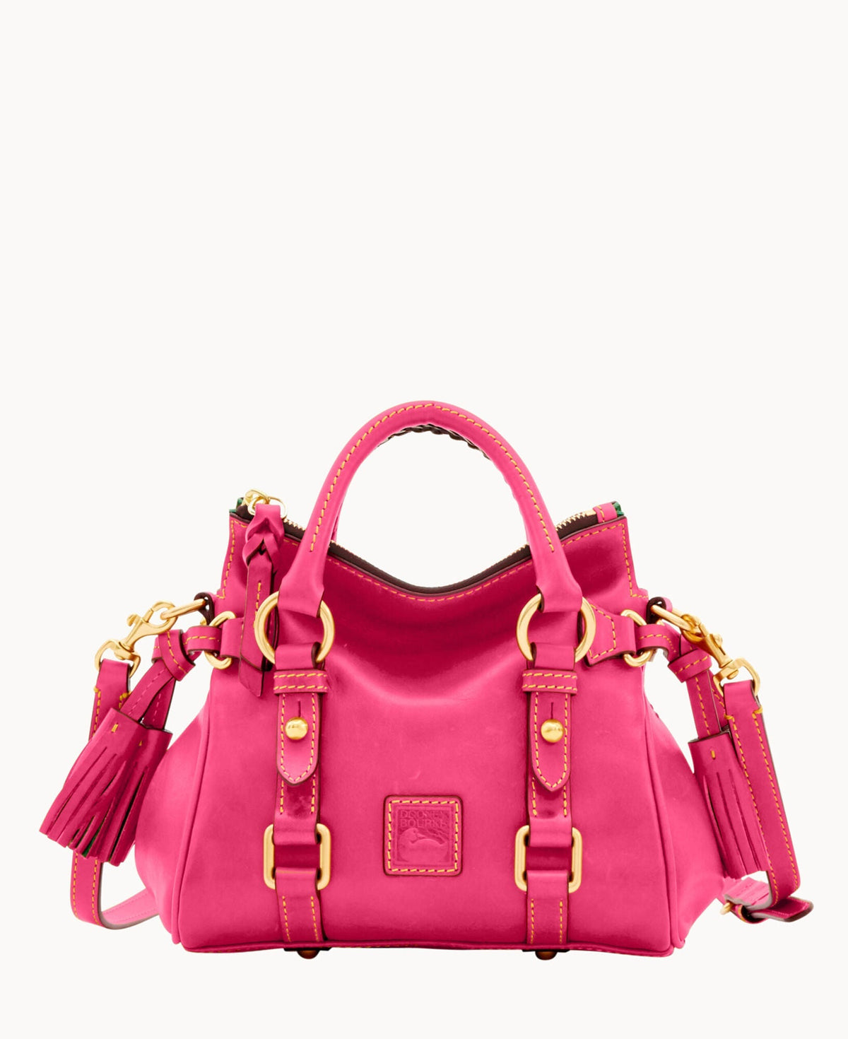 Florentine Nano Satchel - Fuchsia