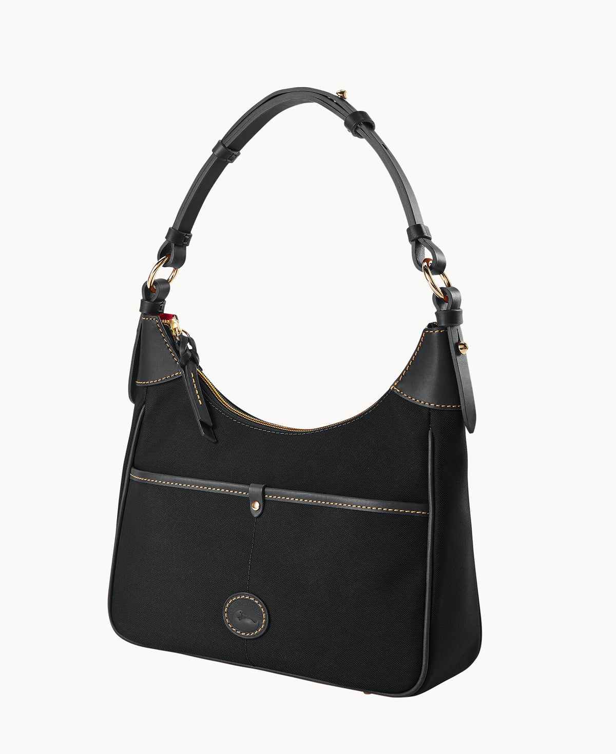 Nylon Small Rebecca Hobo - Image 10