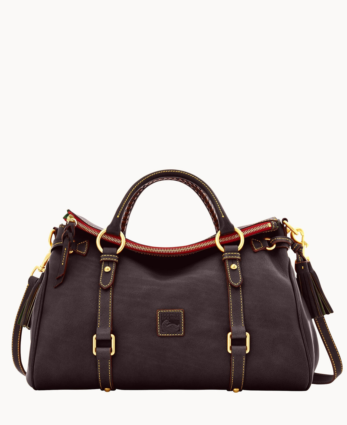Florentine Large Satchel - Brown Tmoro