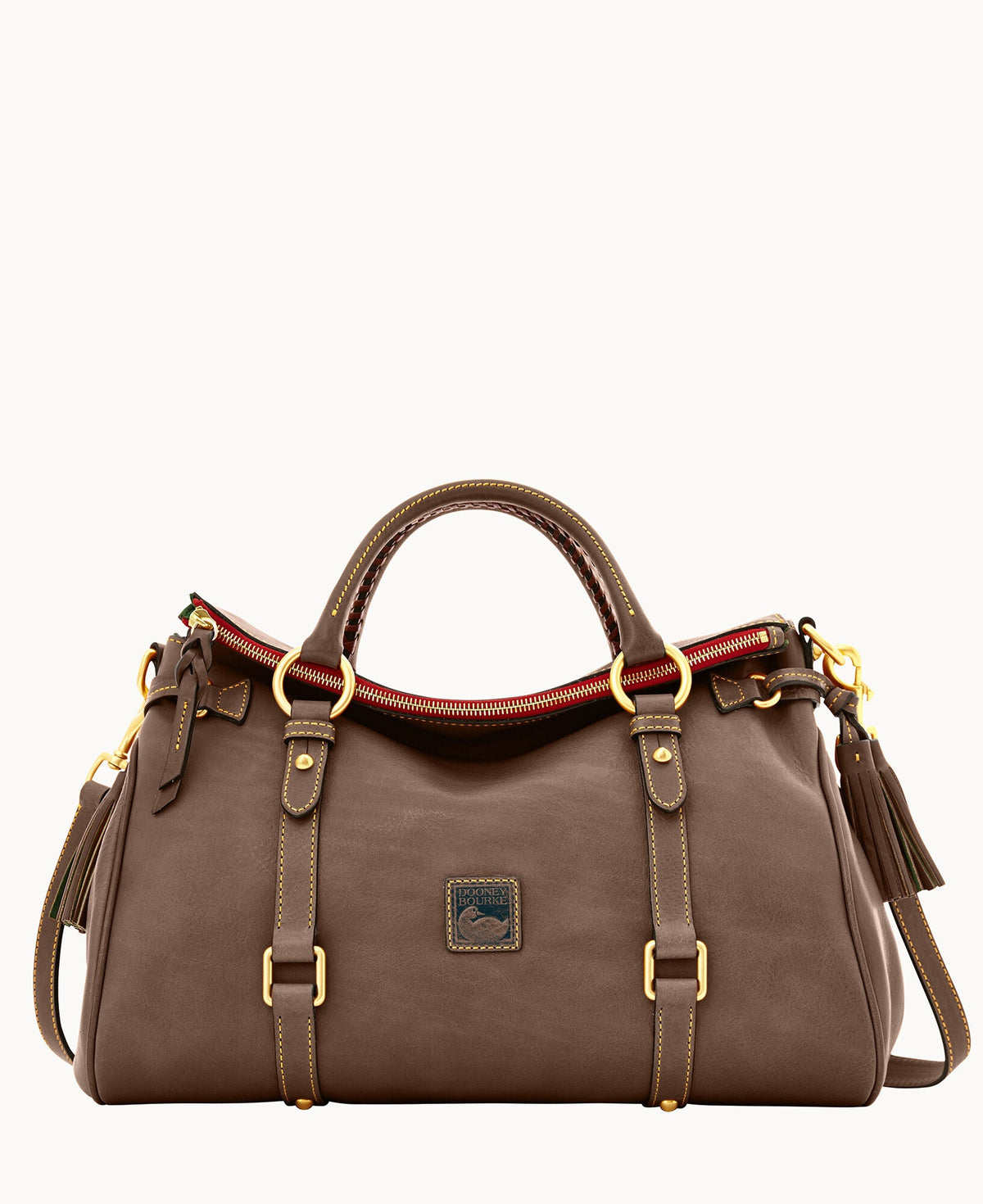 Florentine Large Satchel - Charcoal