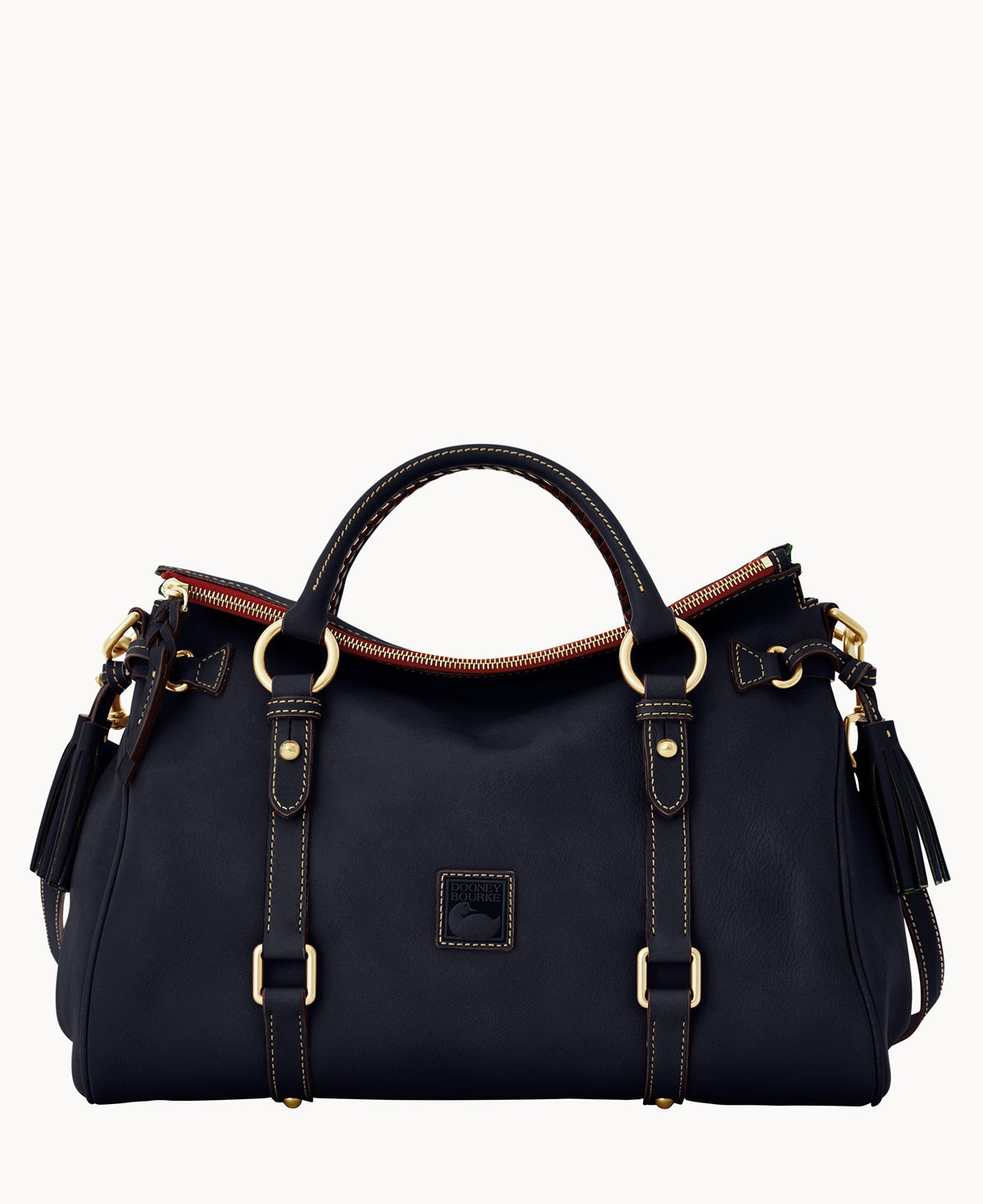 Florentine Large Satchel - Navy