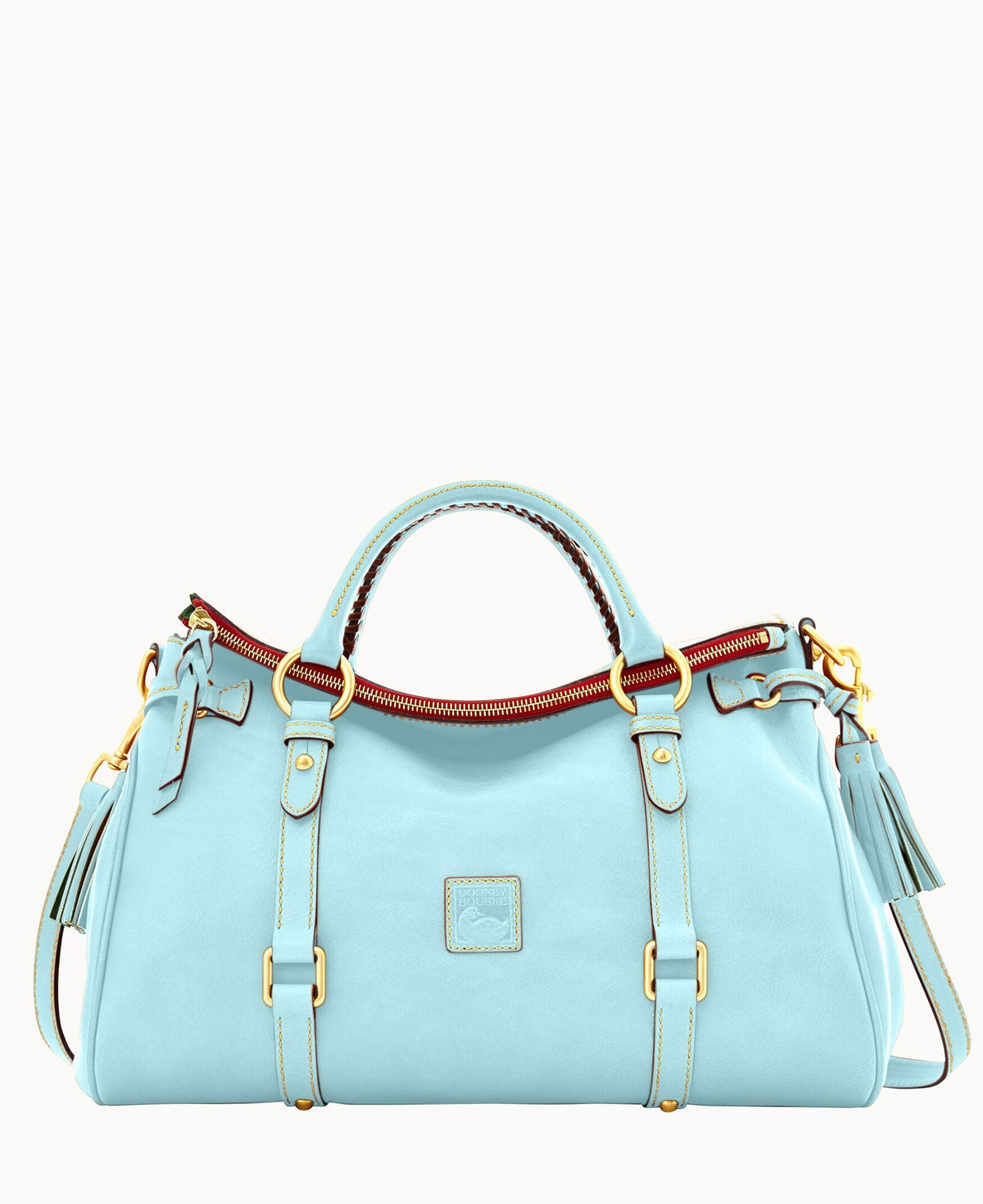 Florentine Large Satchel - Pale Blue