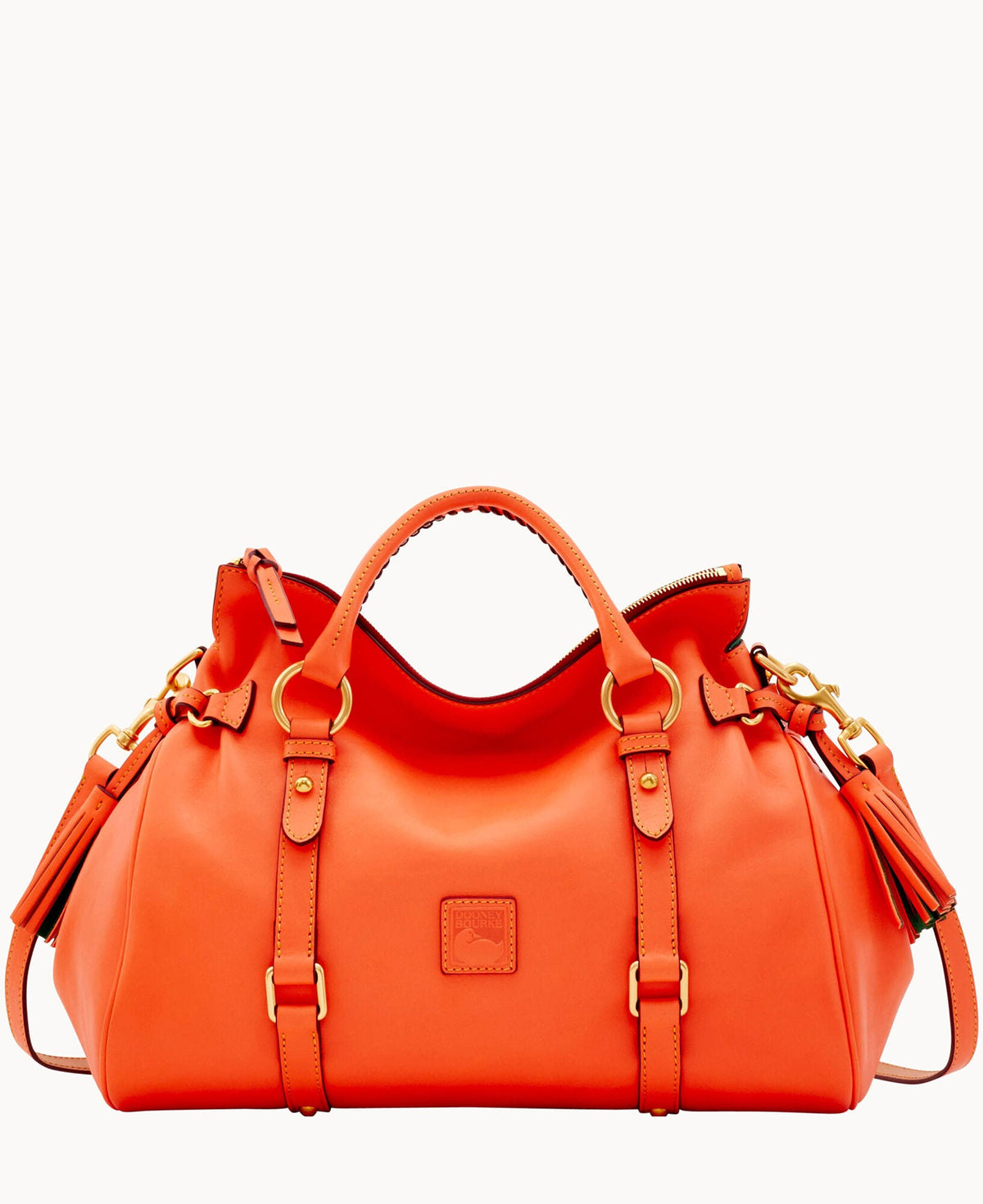 Florentine Large Satchel - Salmon
