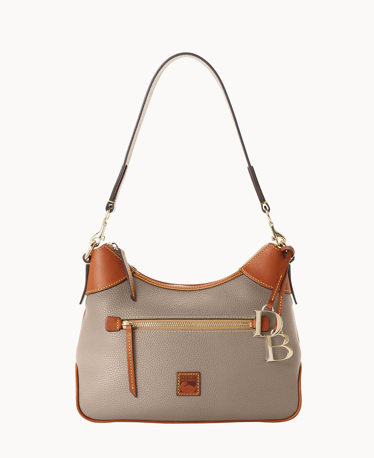 Pebble Grain Hobo - Taupe
