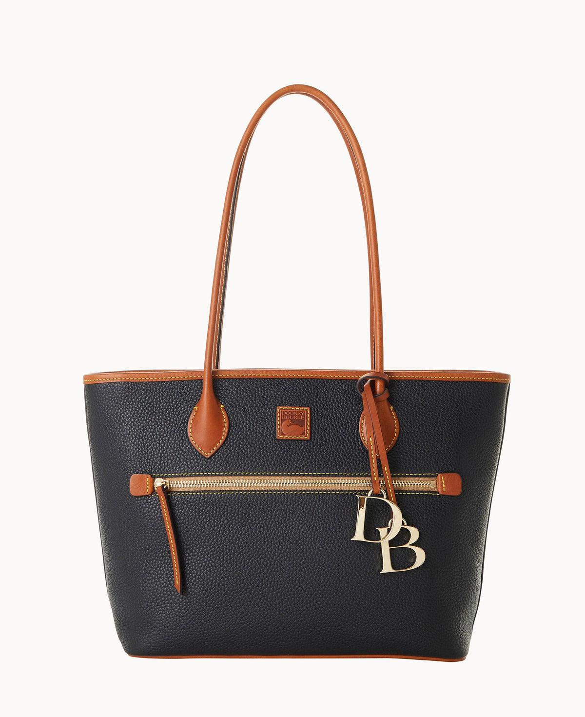 Pebble Grain Tote - Black