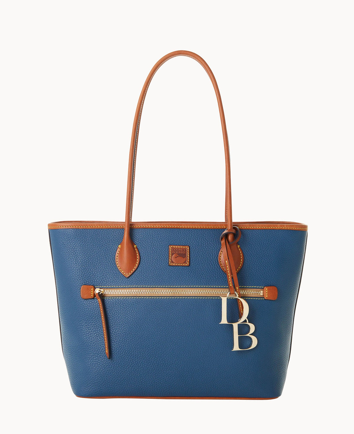Pebble Grain Tote - Jeans