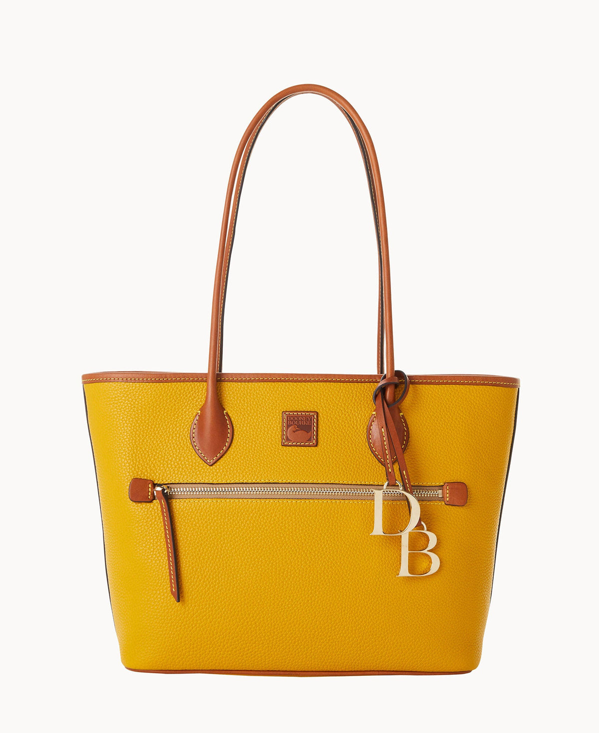 Pebble Grain Tote - Mustard