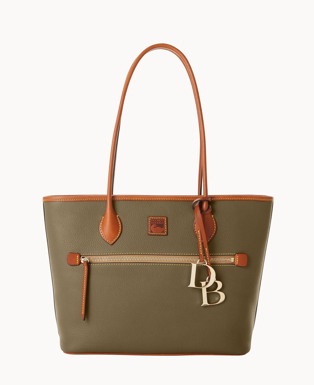 Pebble Grain Tote - Olive