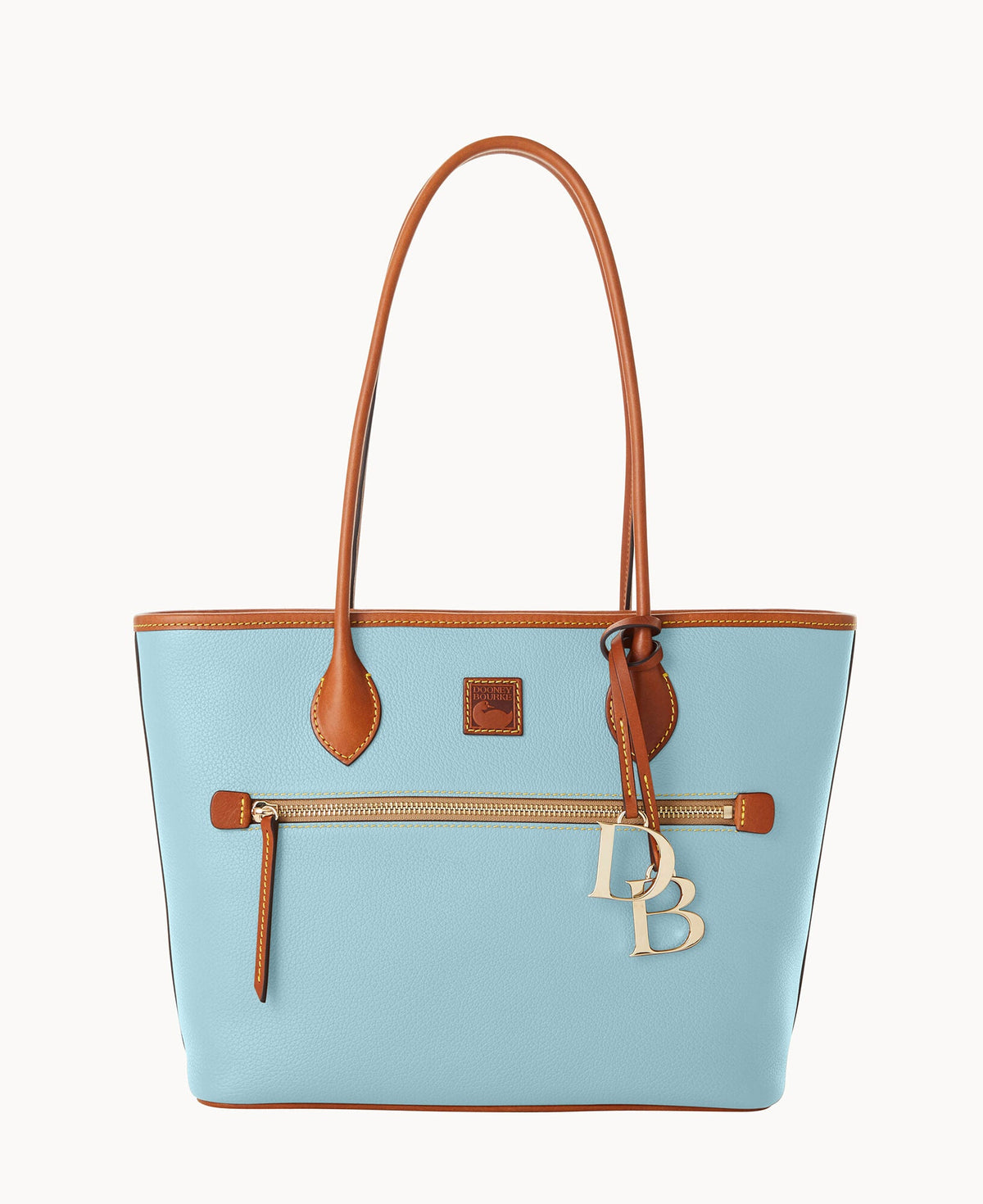 Pebble Grain Tote - Pale Blue