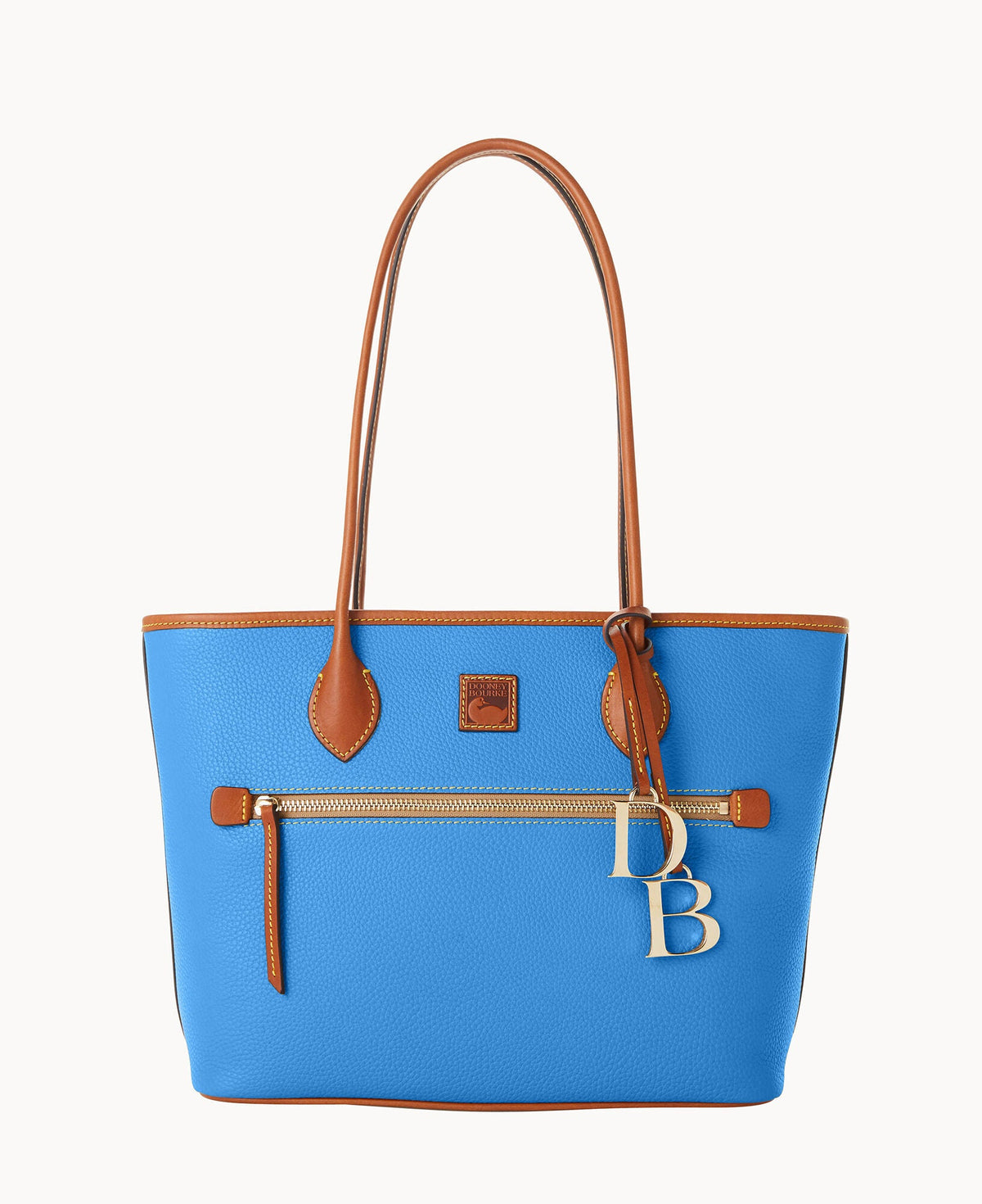 Pebble Grain Tote - Azure