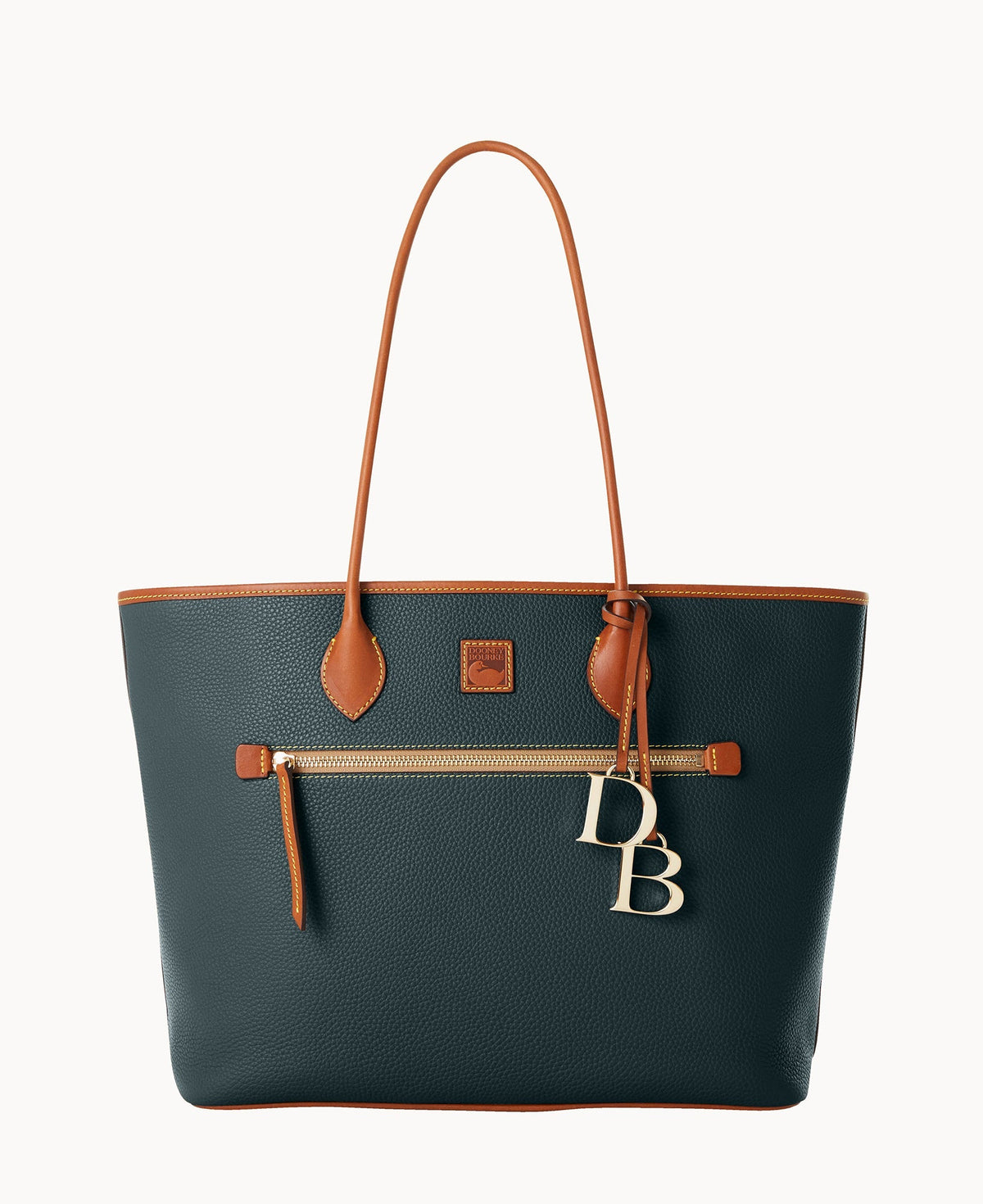 Pebble Grain Large Tote - Forest