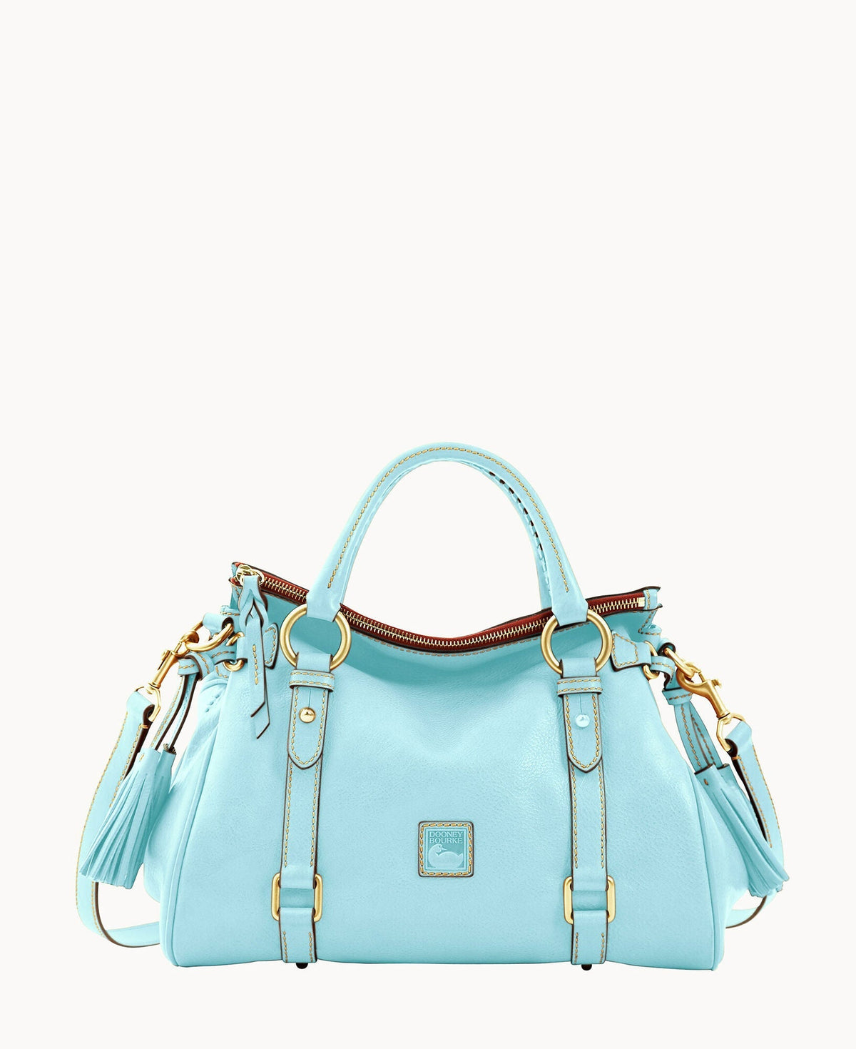 Florentine Satchel - Pale Blue