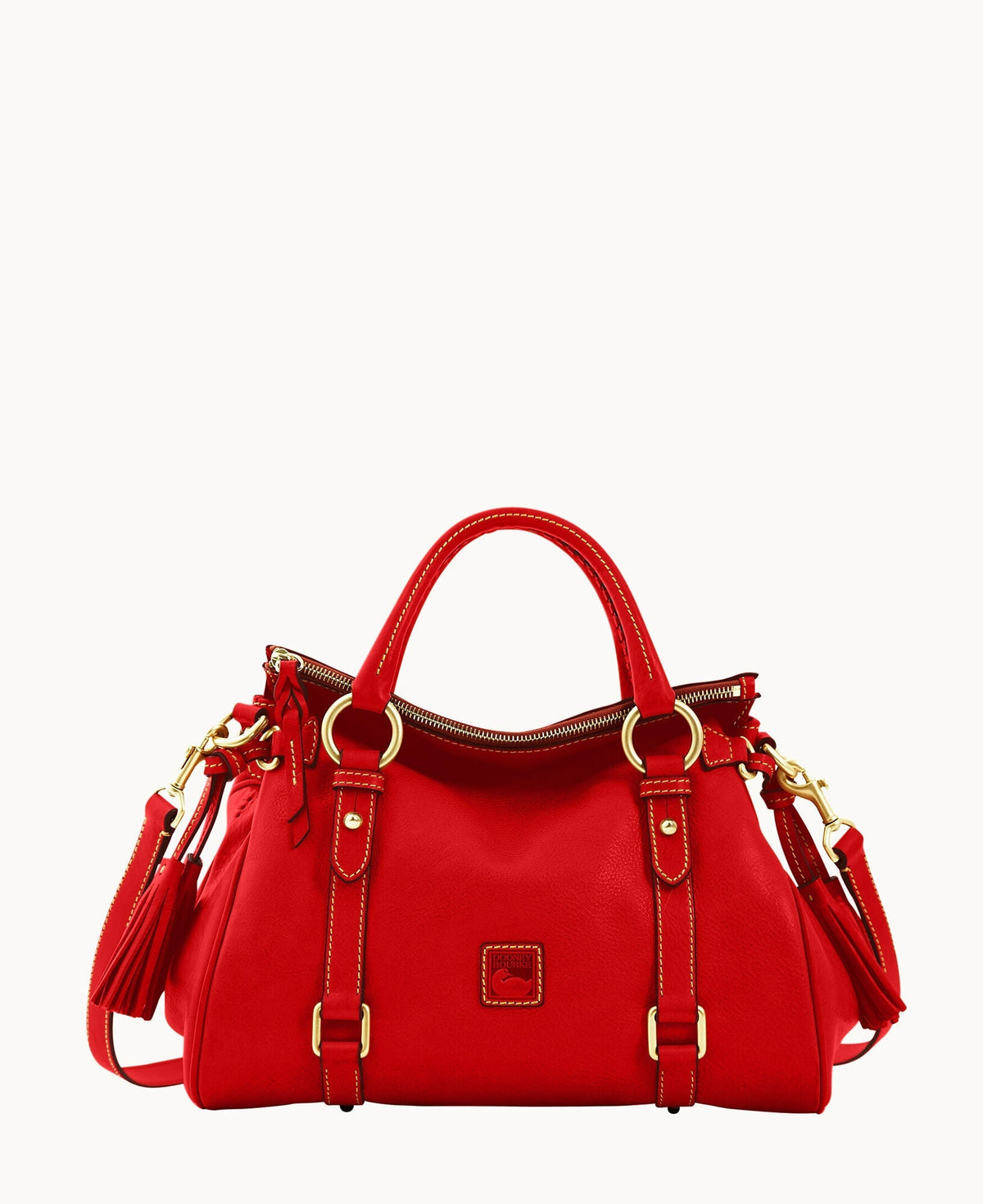 Florentine Satchel - Red
