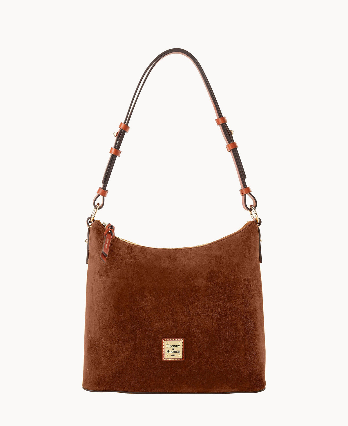 Suede Hobo - Amber
