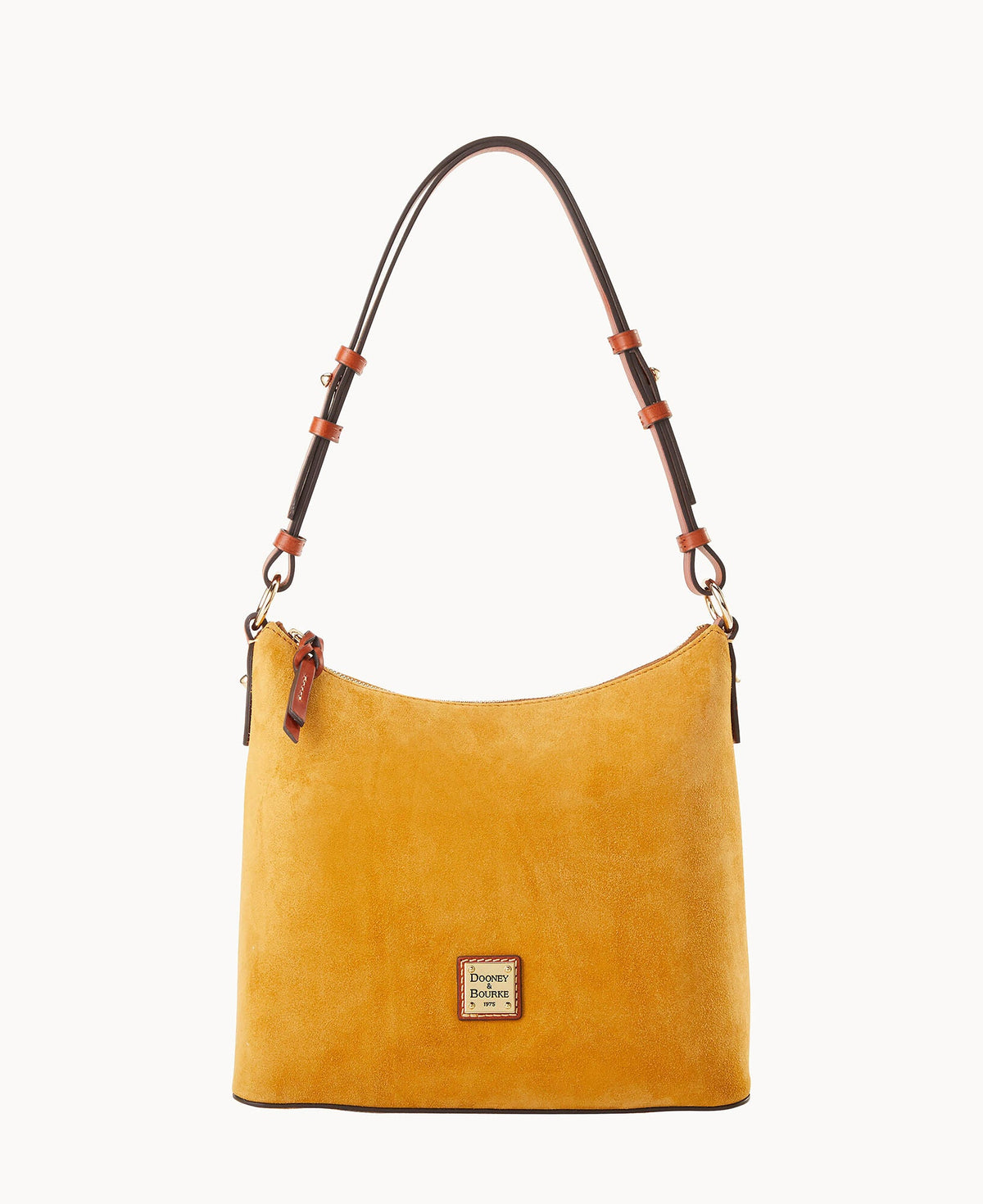 Suede Hobo - Chamois