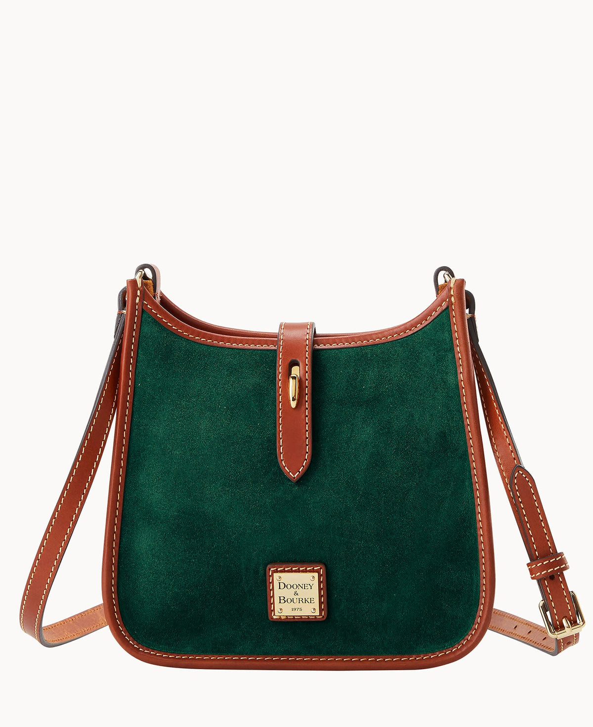 Suede Small Messenger - Ivy