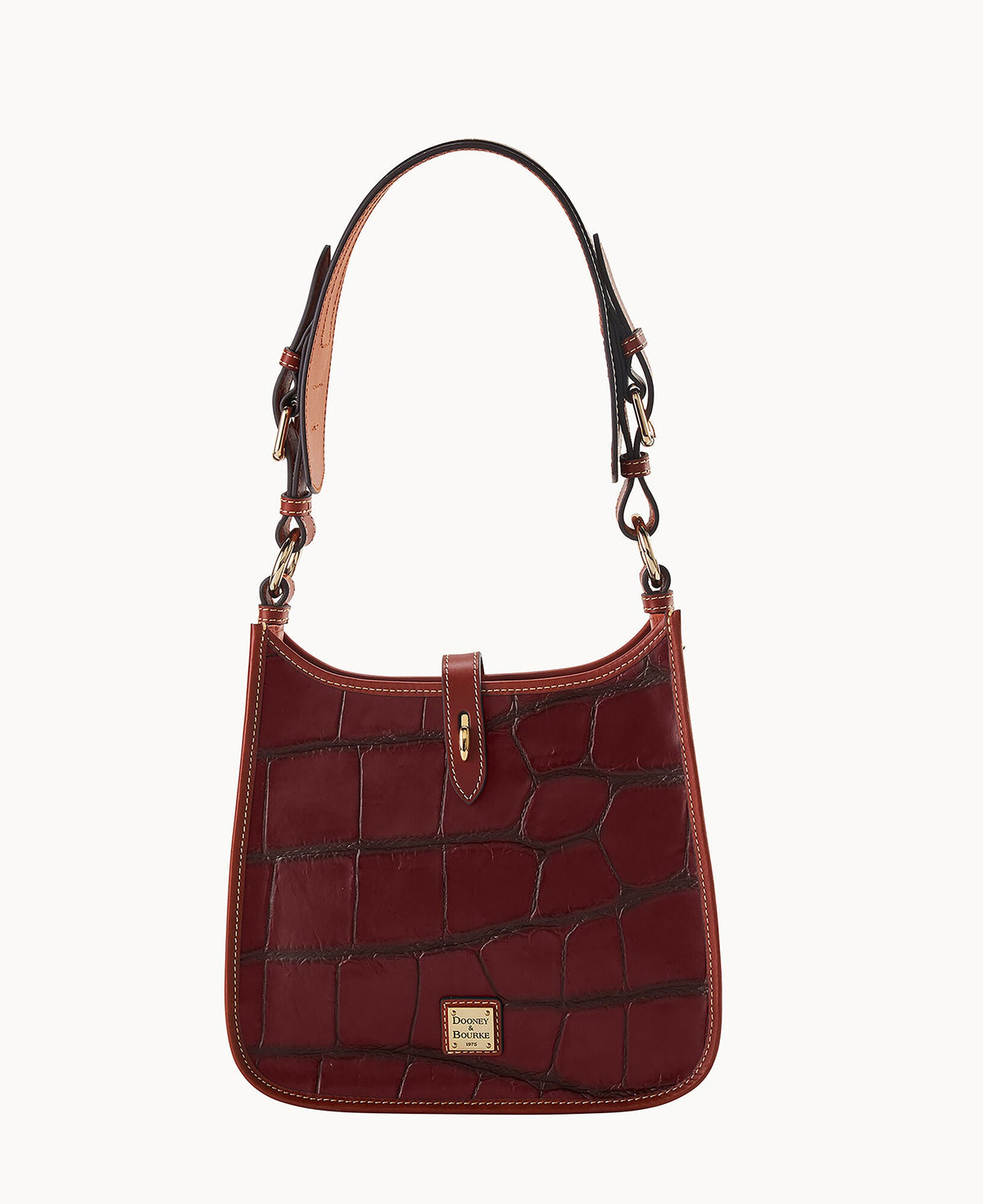 Denison Messenger - Bordeaux Tan