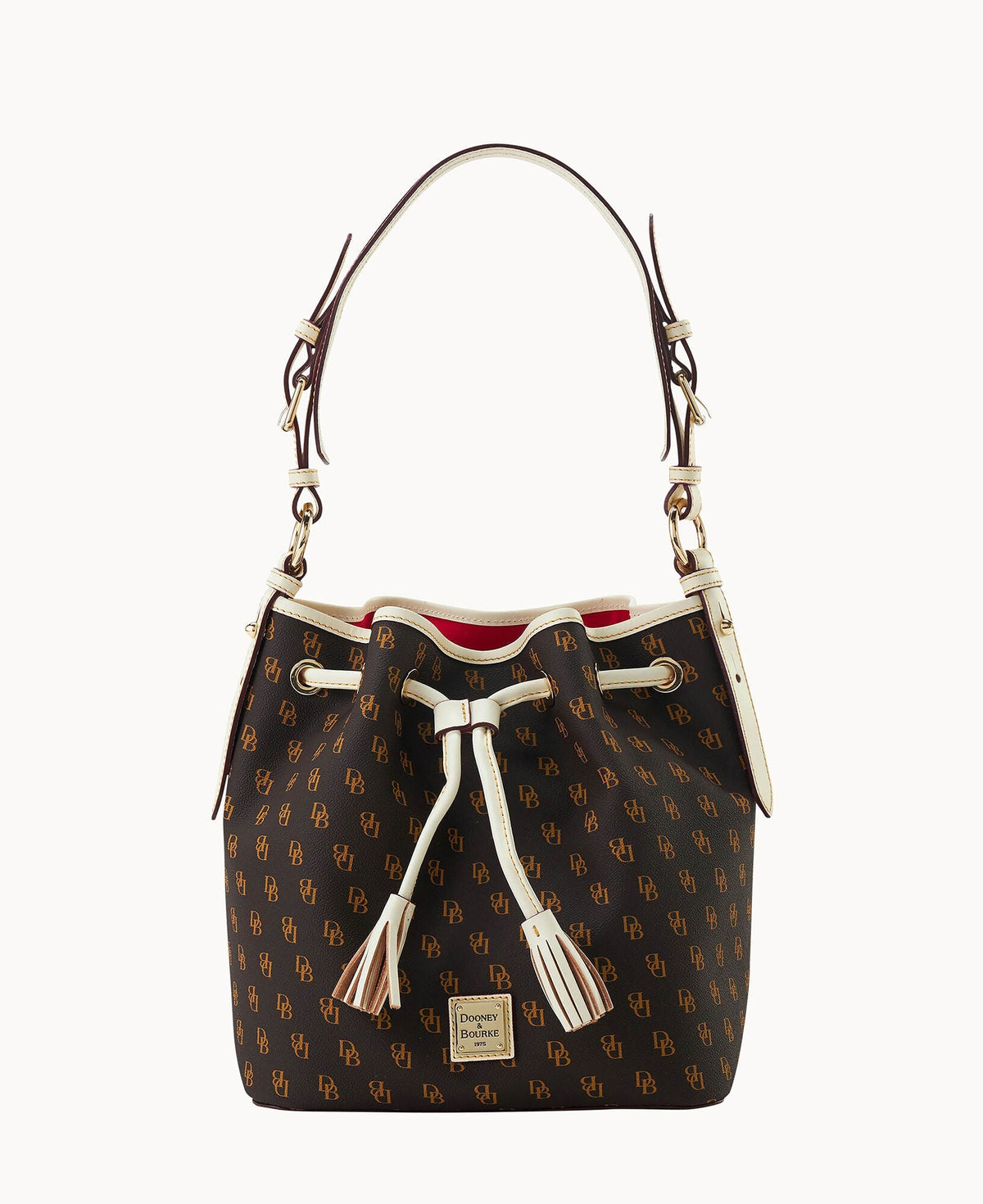 Gretta Drawstring - Brown Tmoro Off White