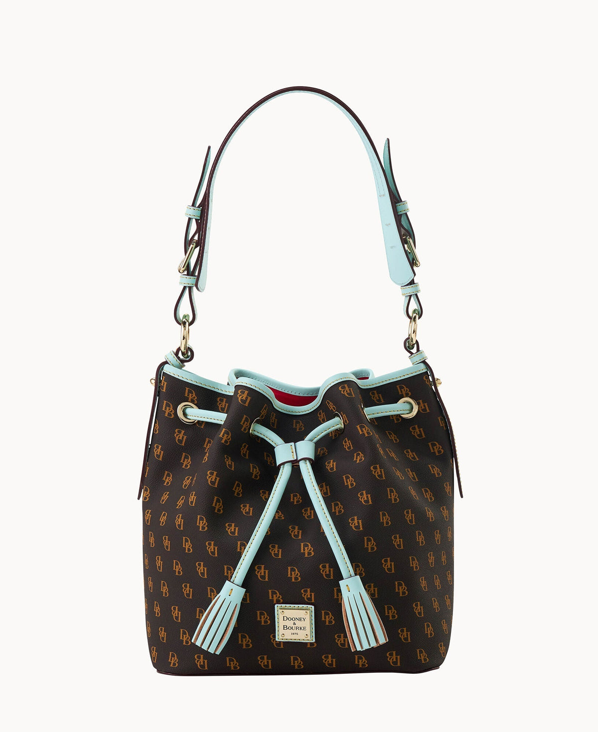 Gretta Drawstring - Brown Tmoro Pale Blue