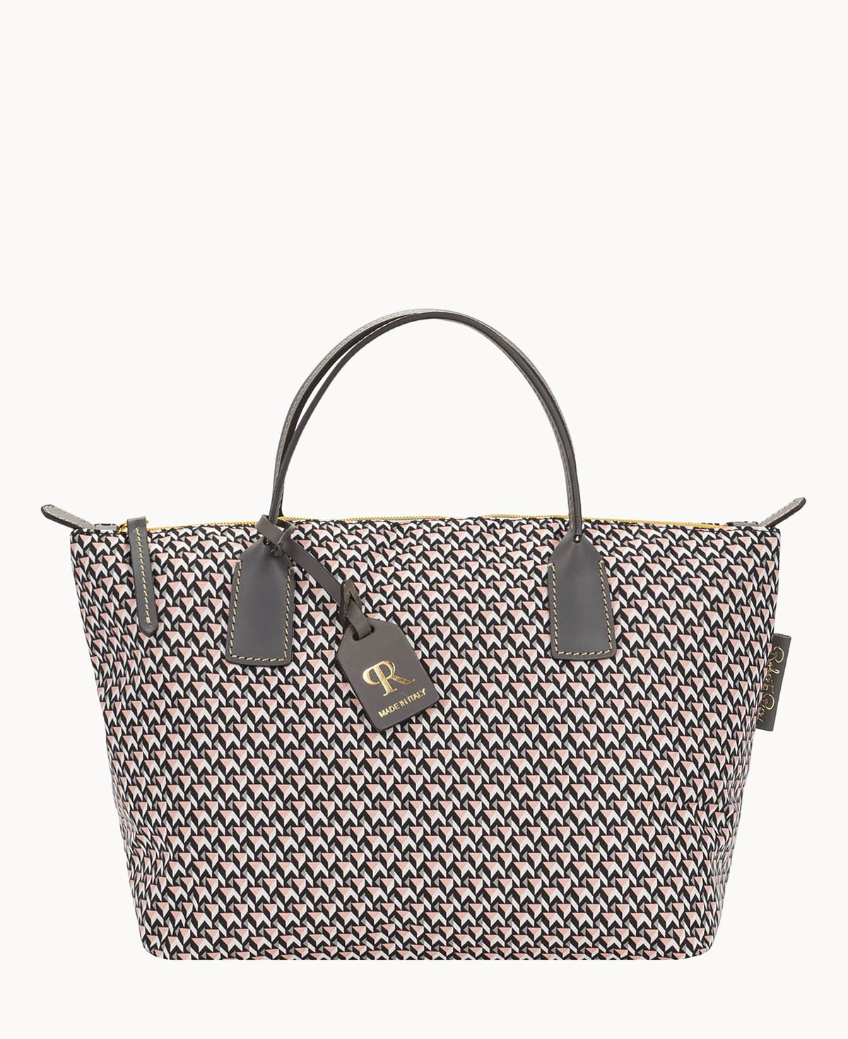 Roberta Pieri Tatami Classic Small Robertina Tote - Rose