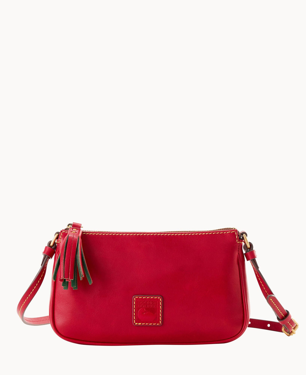 Florentine Slim Crossbody - Red
