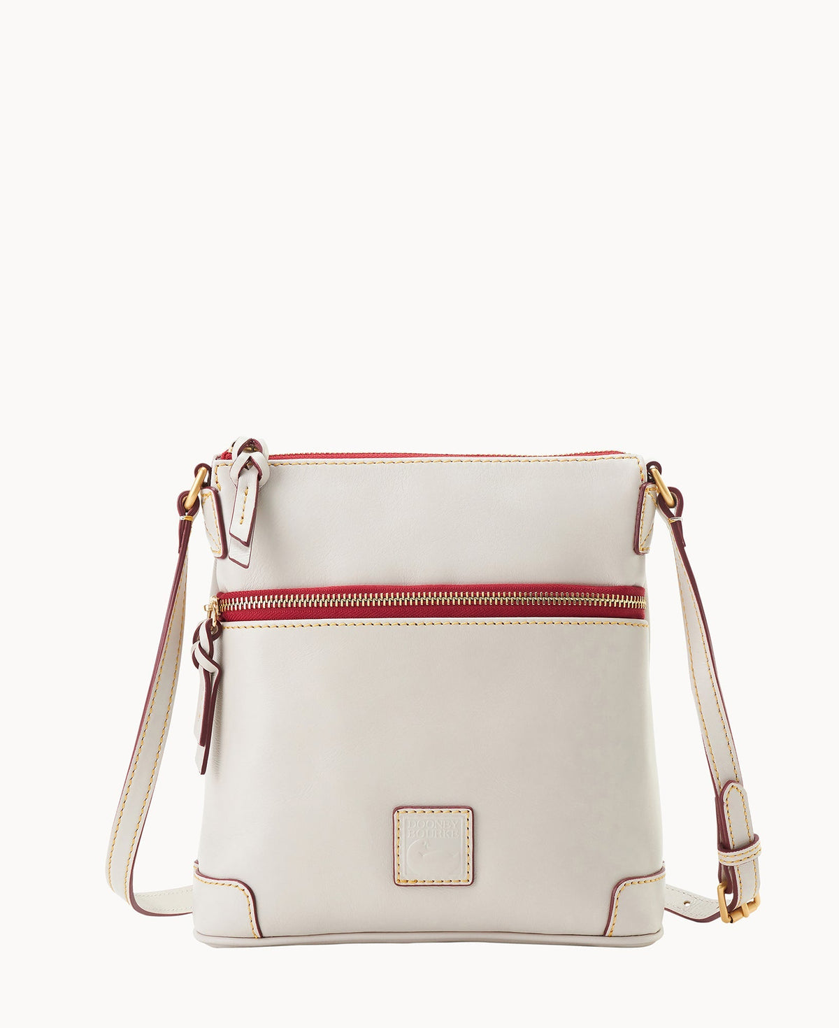 Florentine Small Tassel Crossbody - Ecru