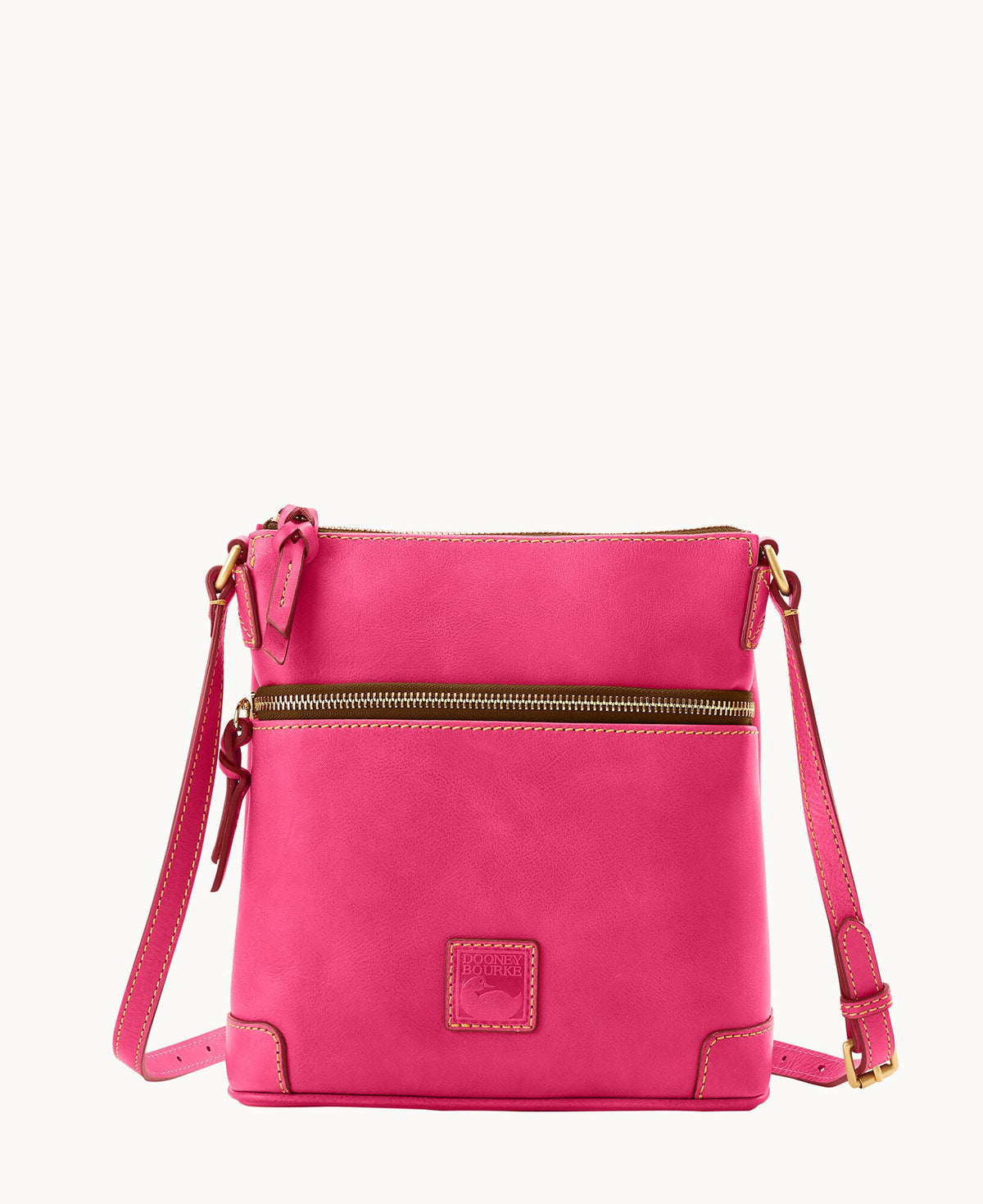 Florentine Small Tassel Crossbody - Fuchsia