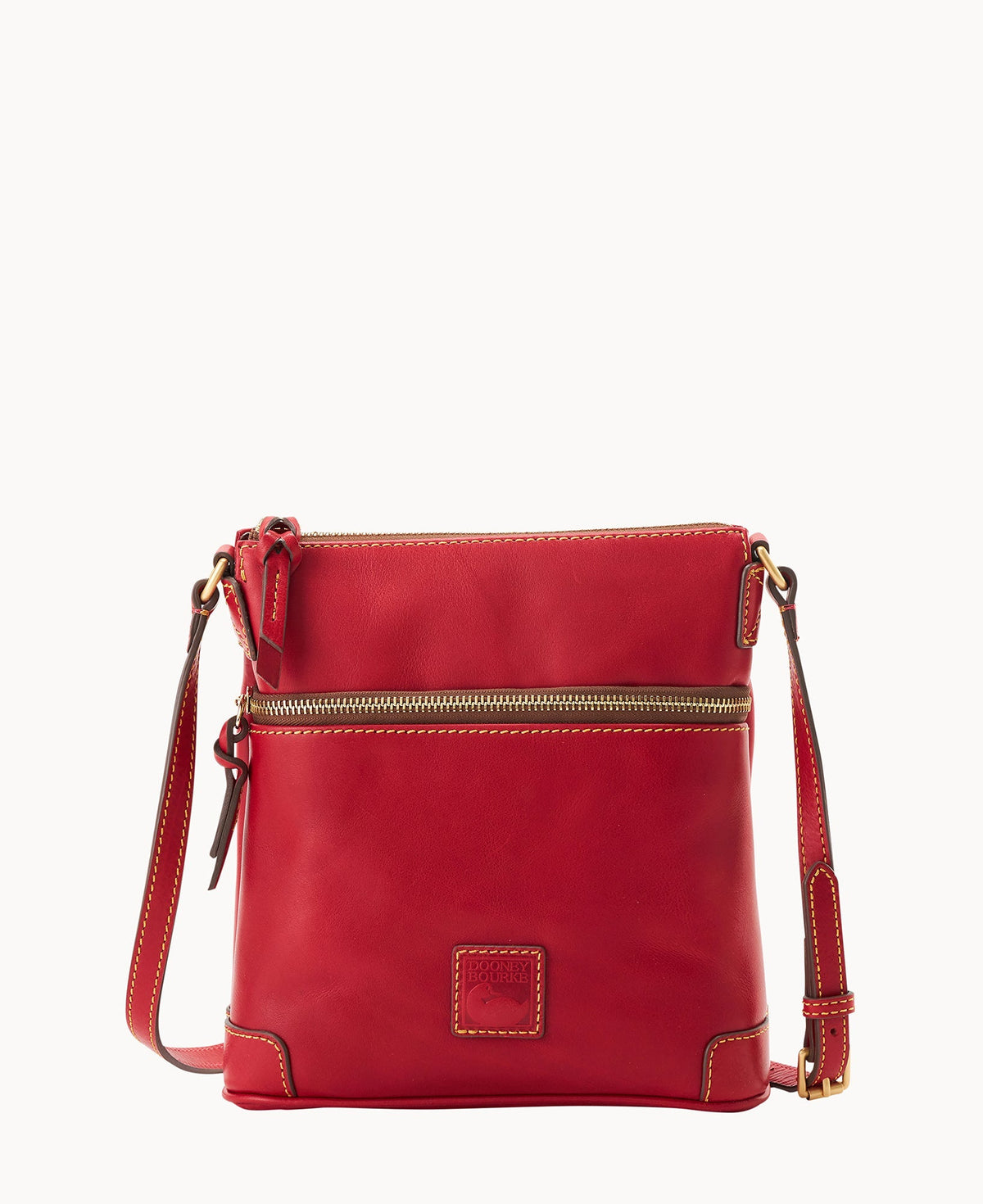 Florentine Small Tassel Crossbody - Red