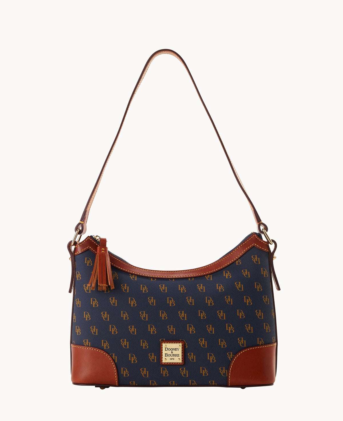 Gretta Large Shoulder Bag - Navy