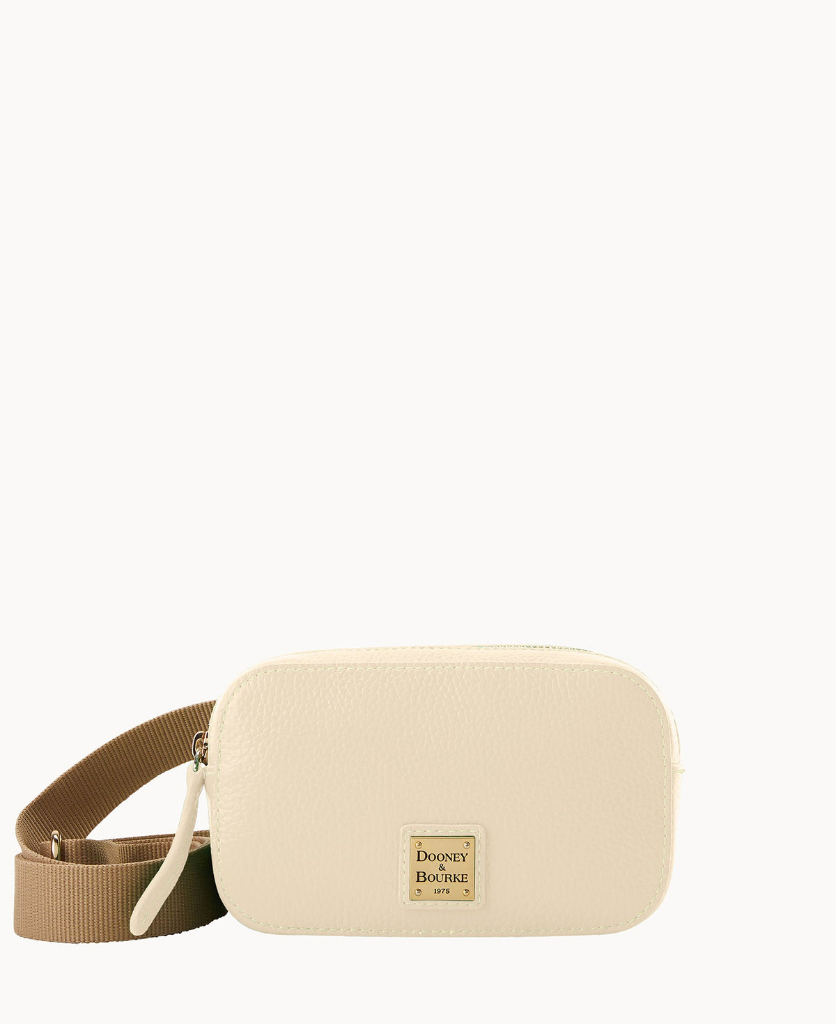 Lucca Leather Belt Bag - Bone