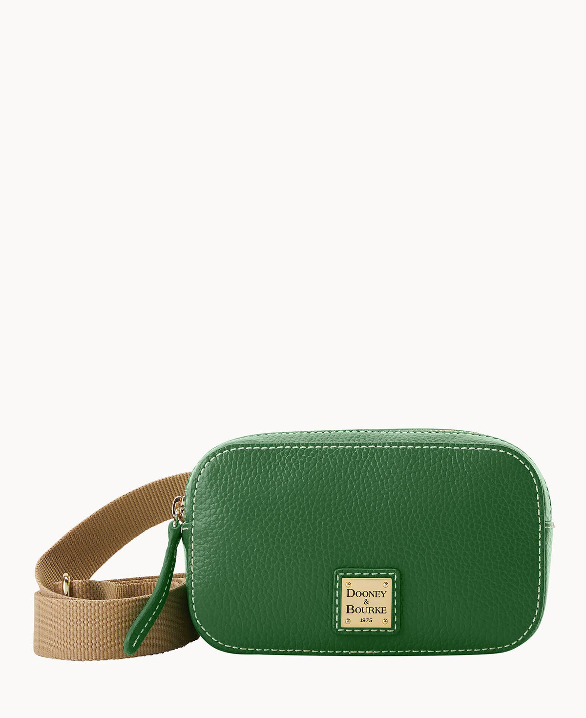 Lucca Leather Belt Bag - Grass