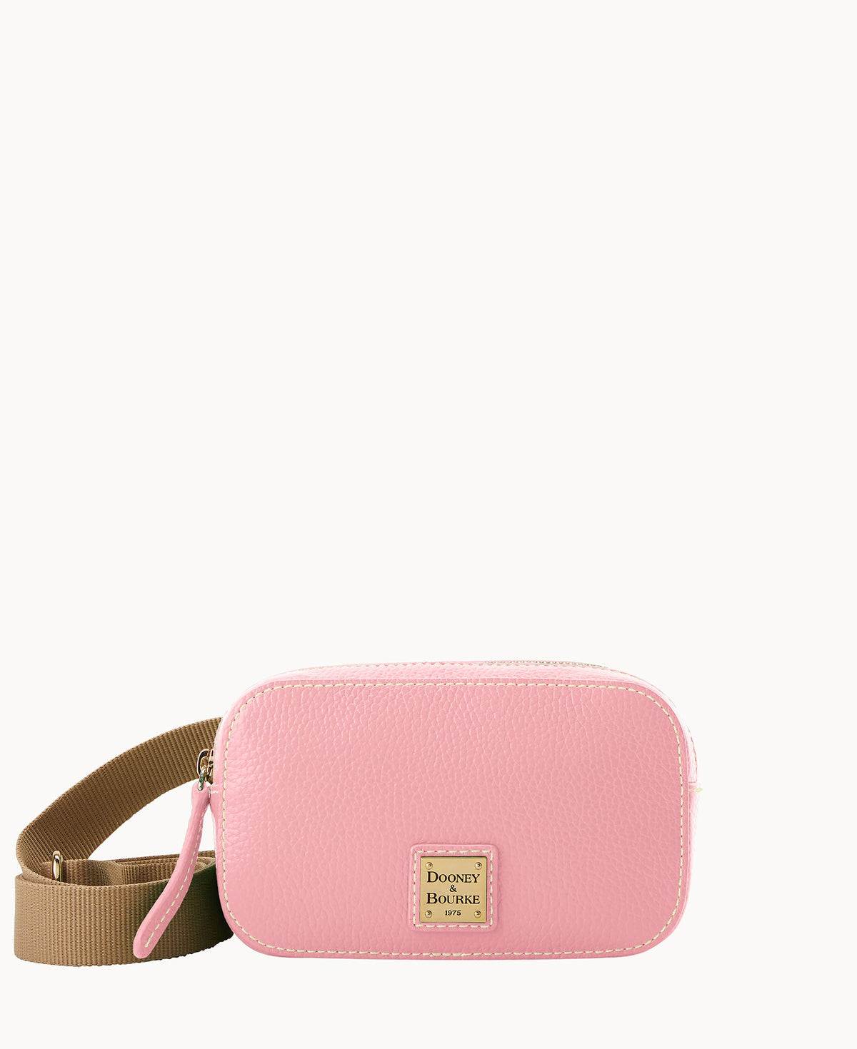 Lucca Leather Belt Bag - Pale Pink